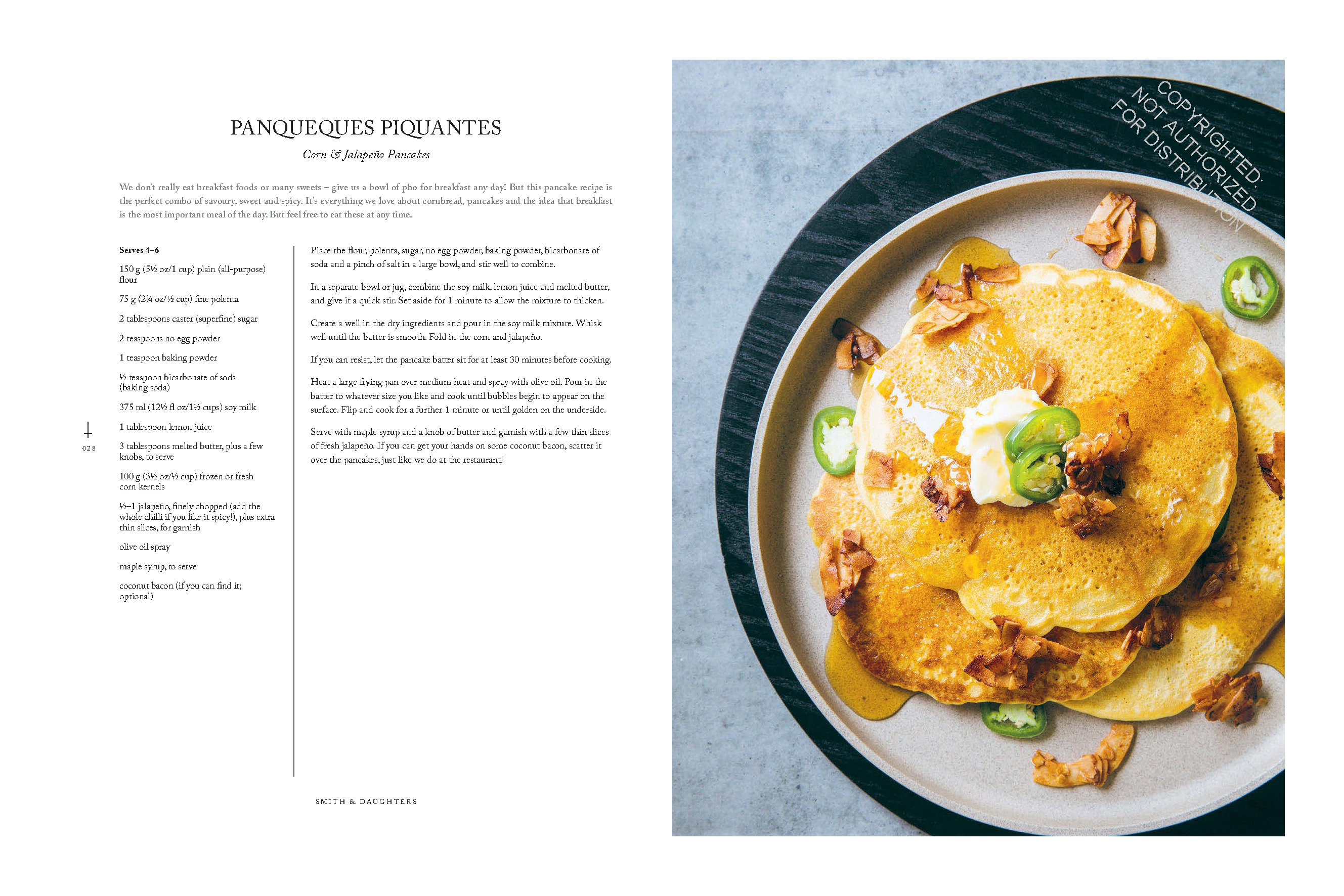 Smith & Daughters: A Cookbook (That Happens To Be Vegan)