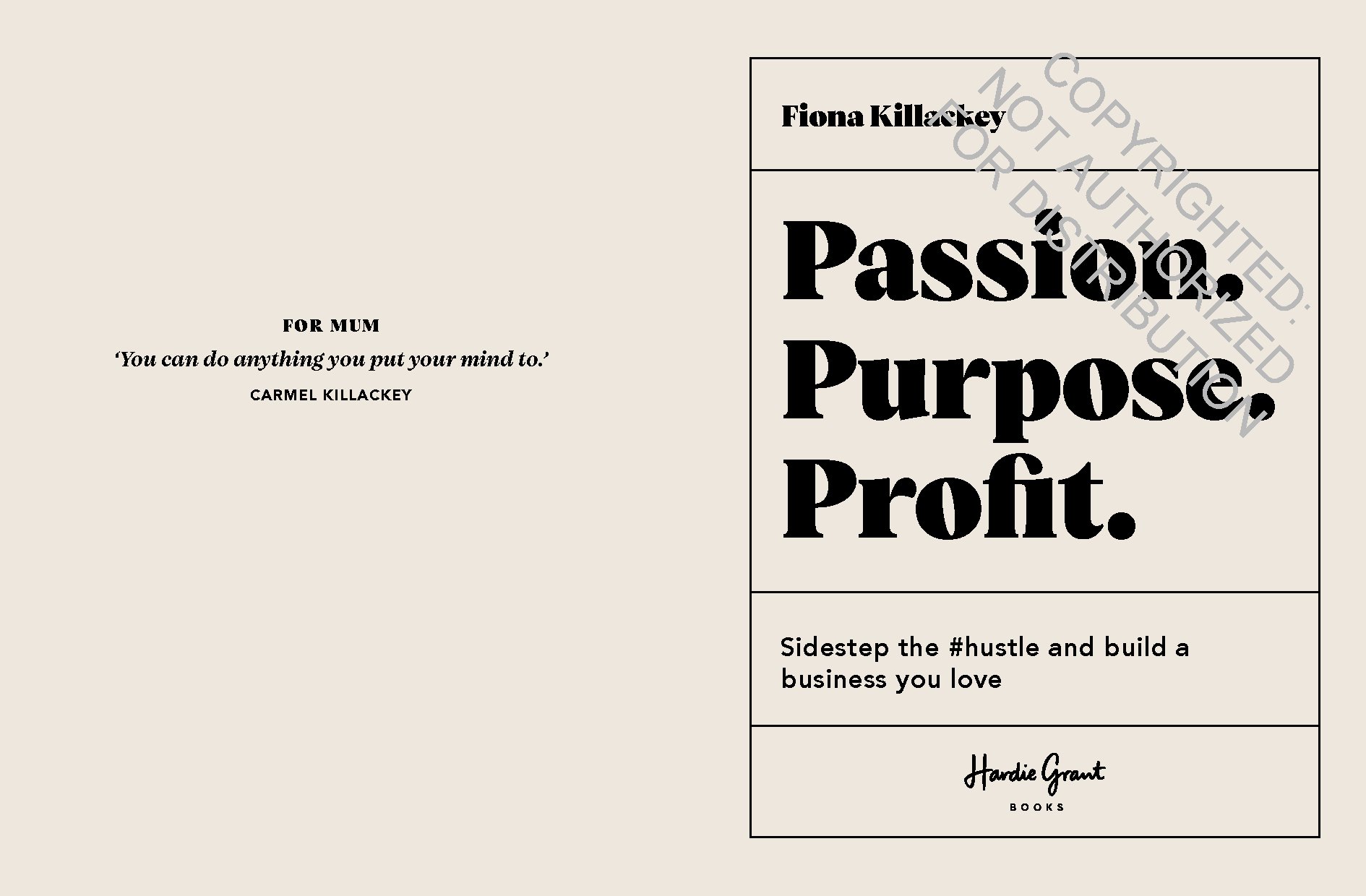 Passion Purpose Profit