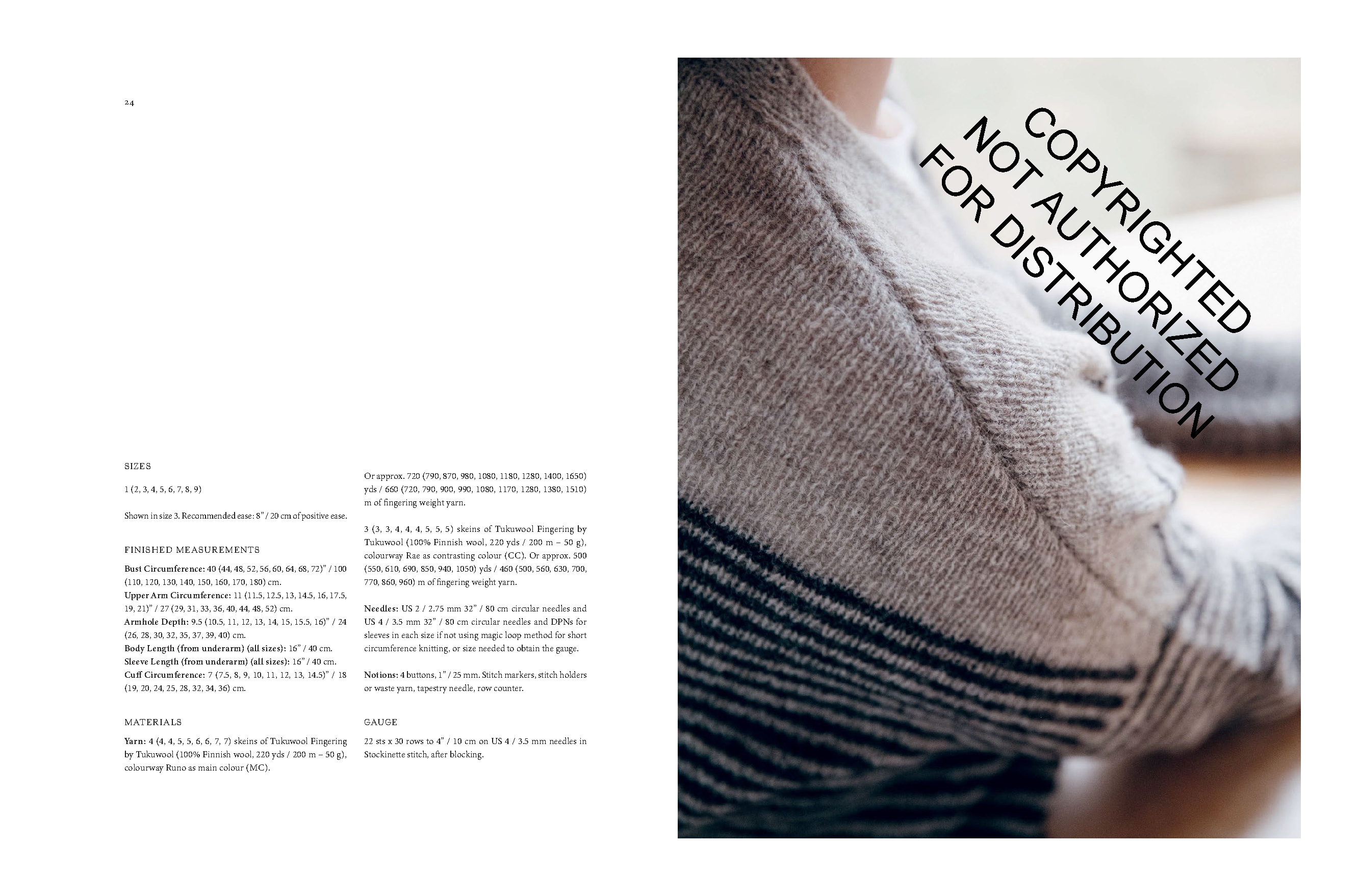 Stripes: 20 Contemporary Knitwear Projects