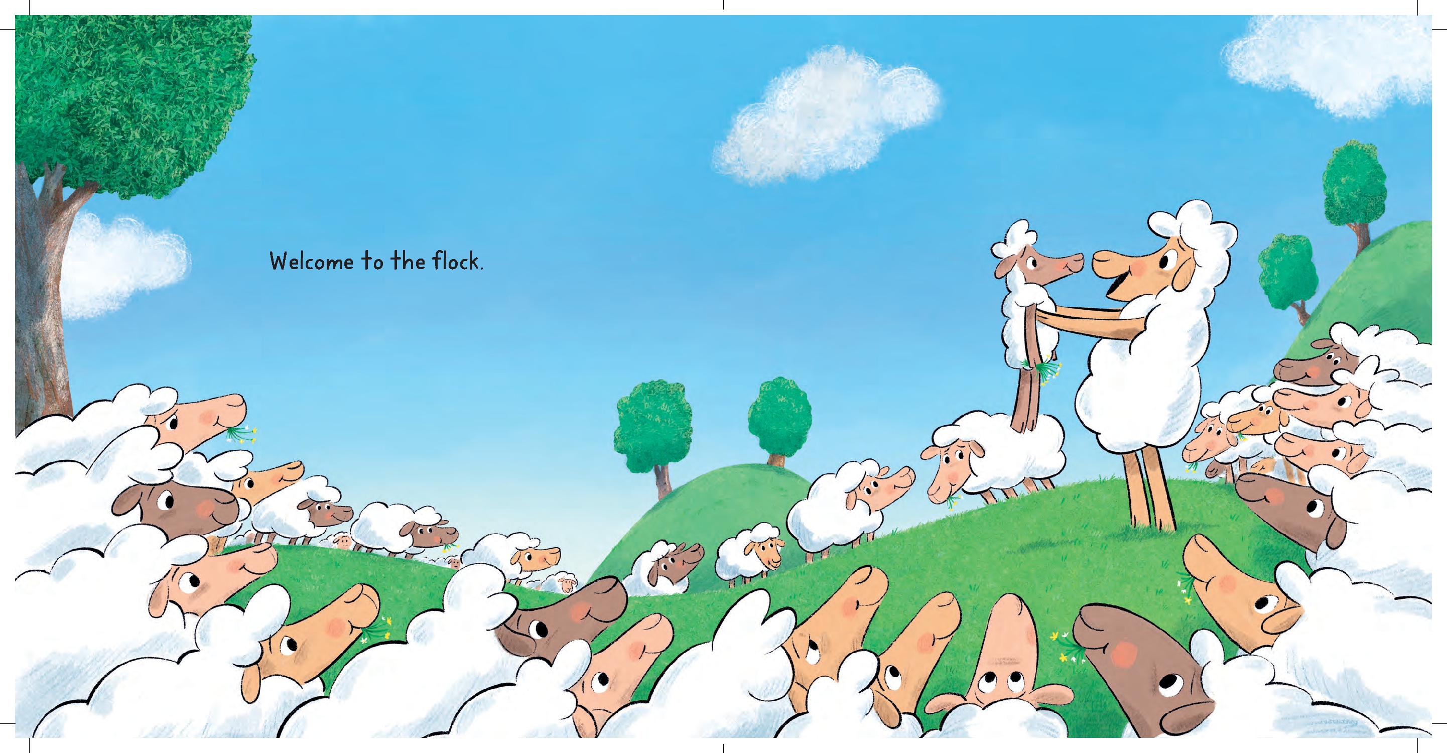 Flocked