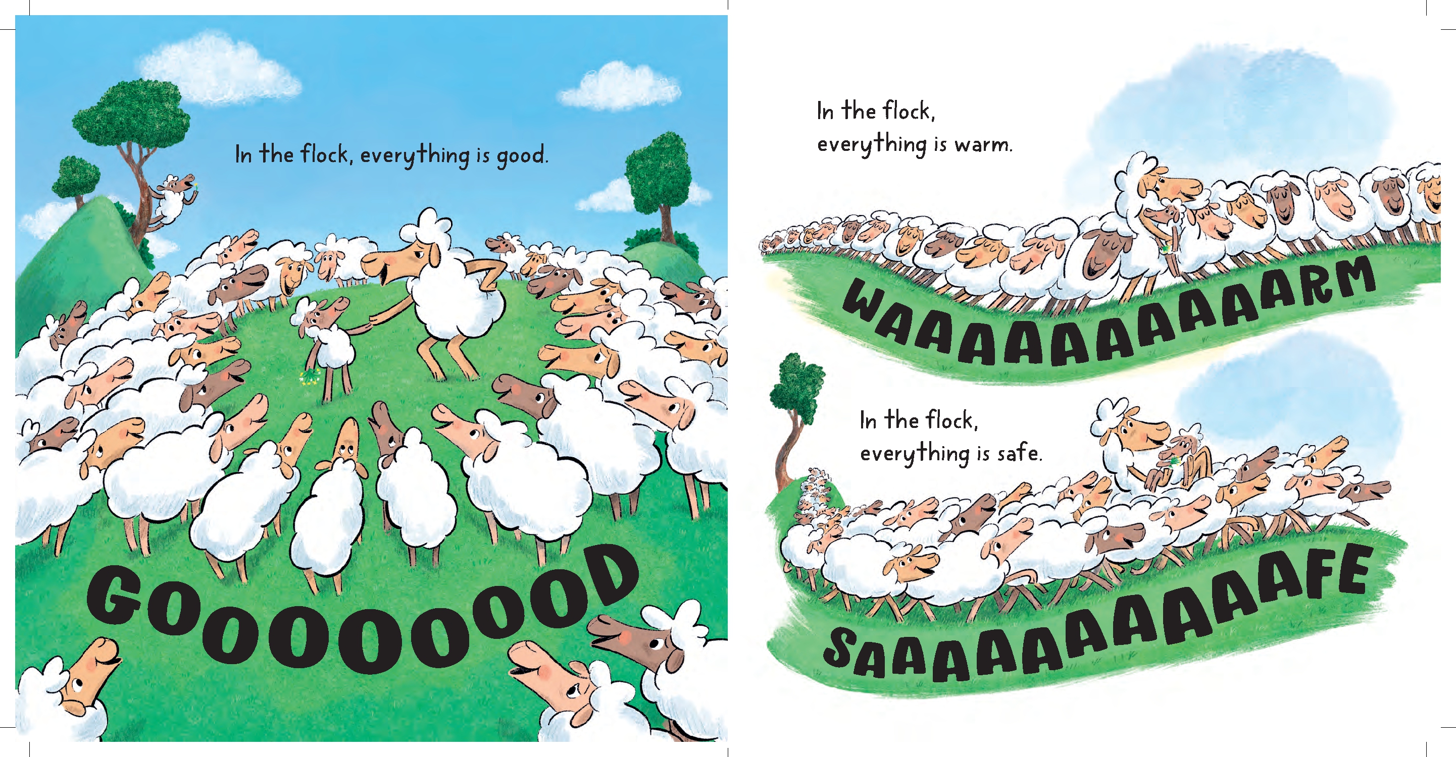 Flocked