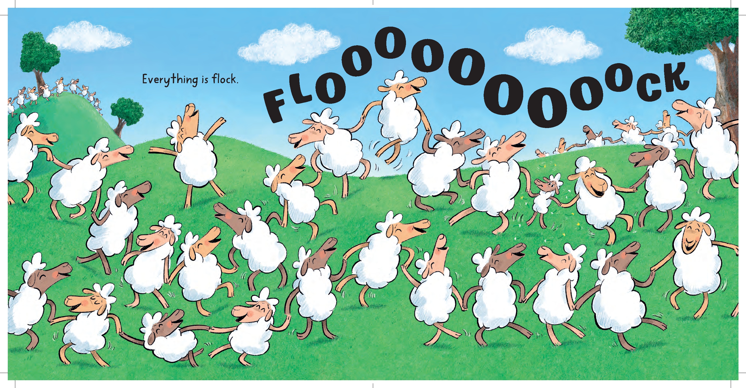 Flocked