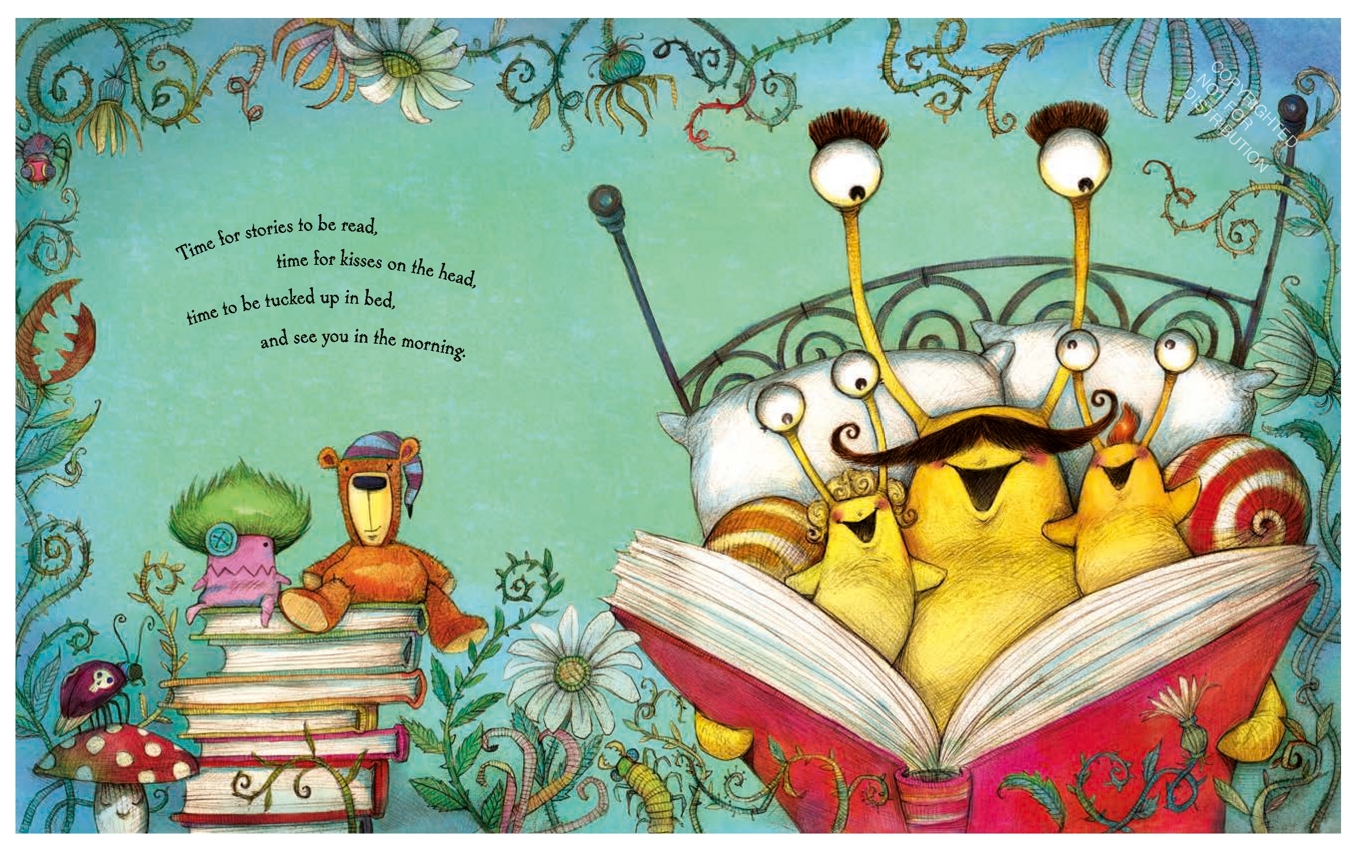 Too Scared to Sleep! A Tale of Two Snails