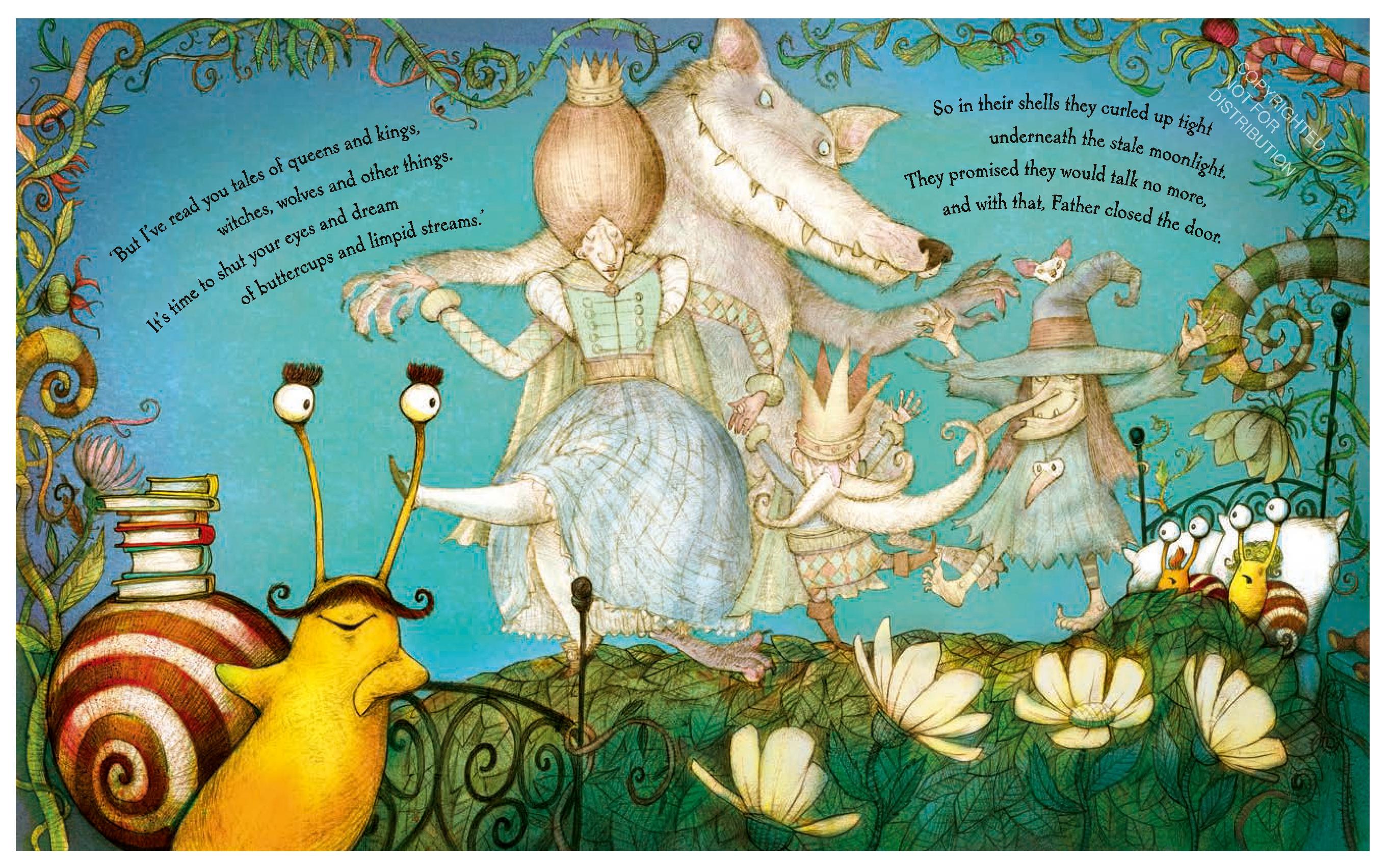 Too Scared to Sleep! A Tale of Two Snails