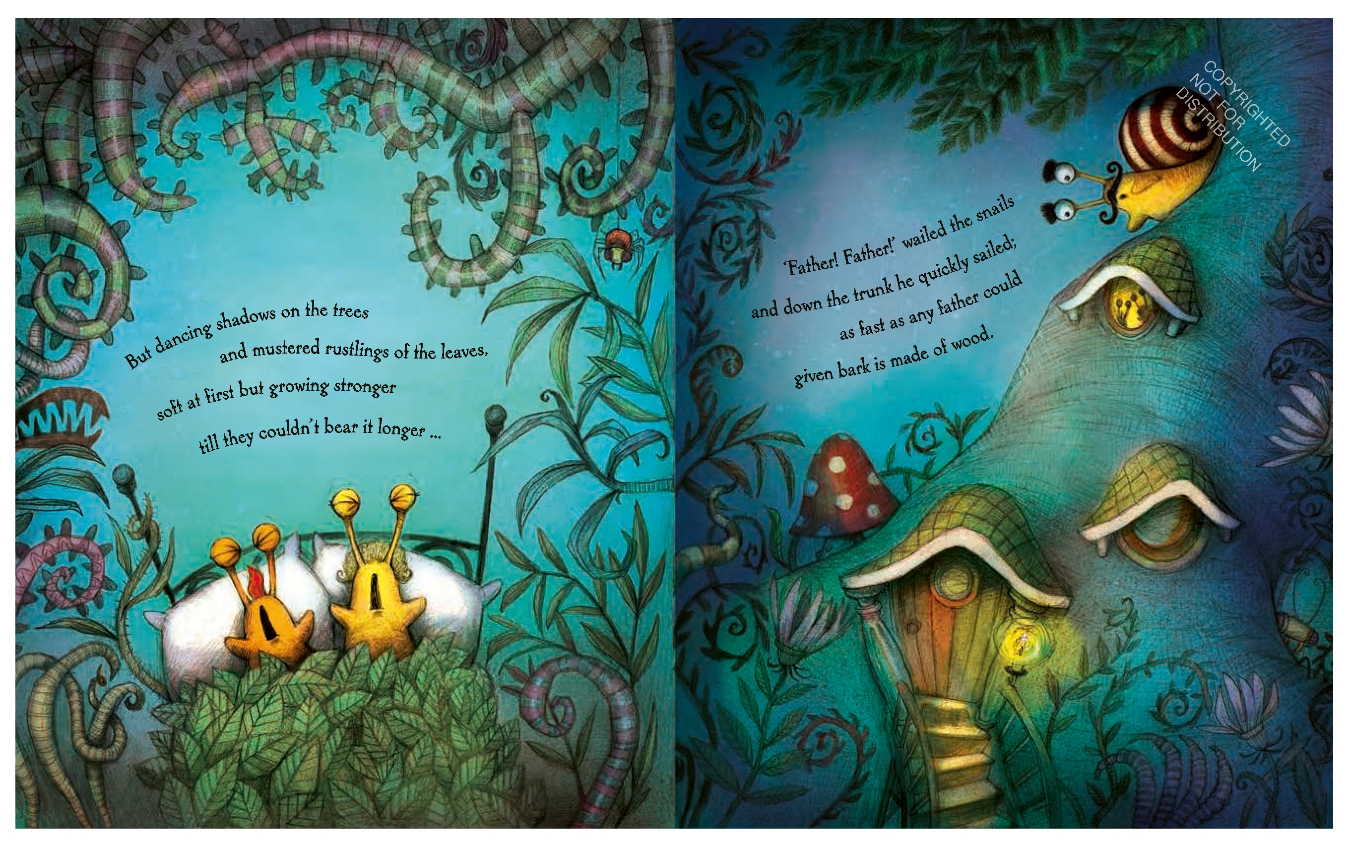 Too Scared to Sleep! A Tale of Two Snails