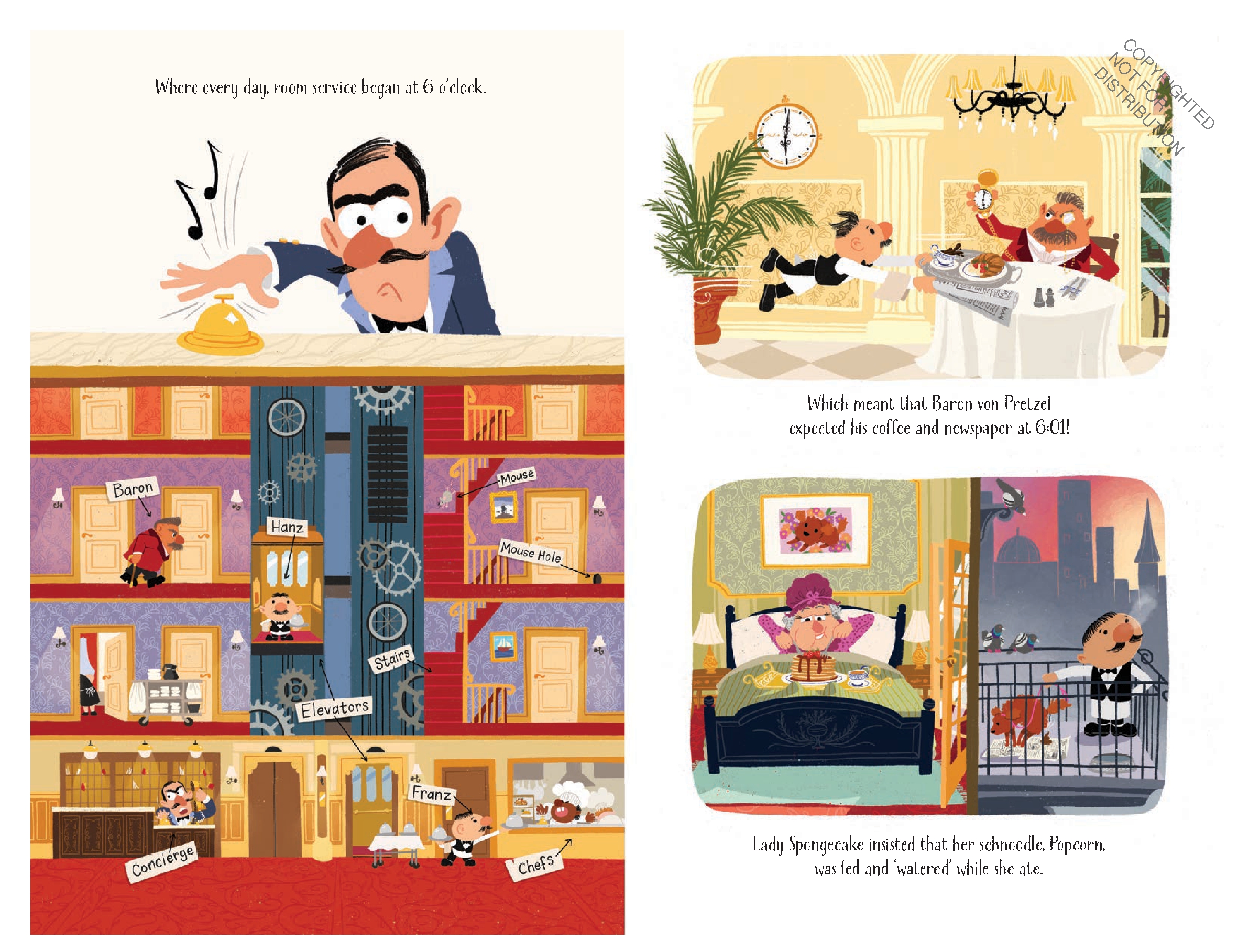 Waiters in Elevators