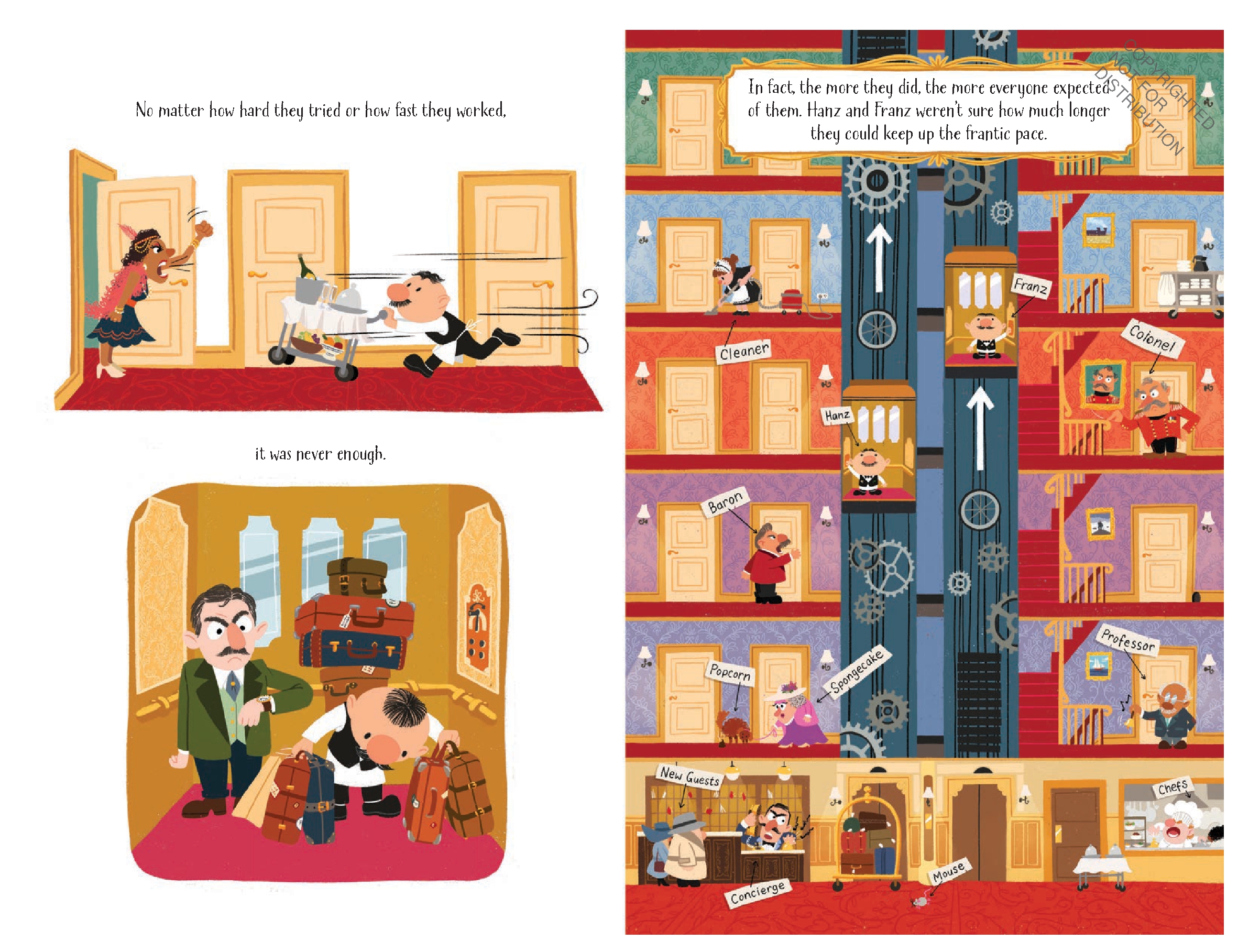 Waiters in Elevators