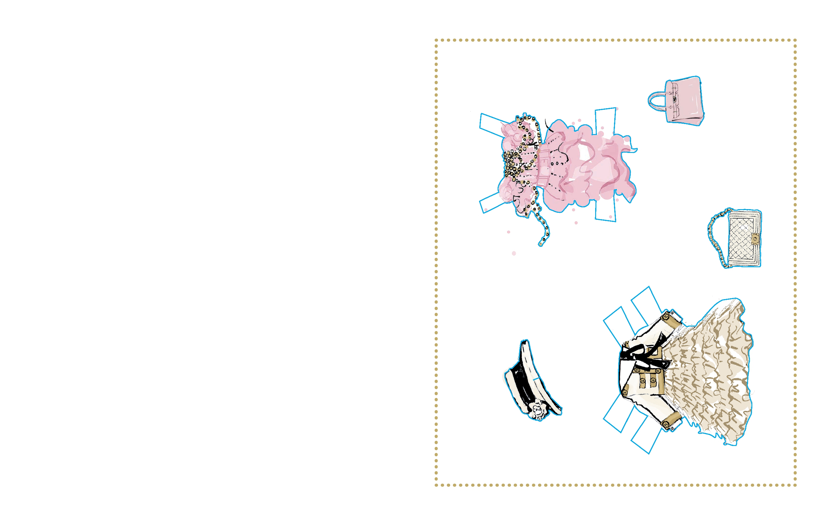 Dress Up Claris! Paper Doll Set