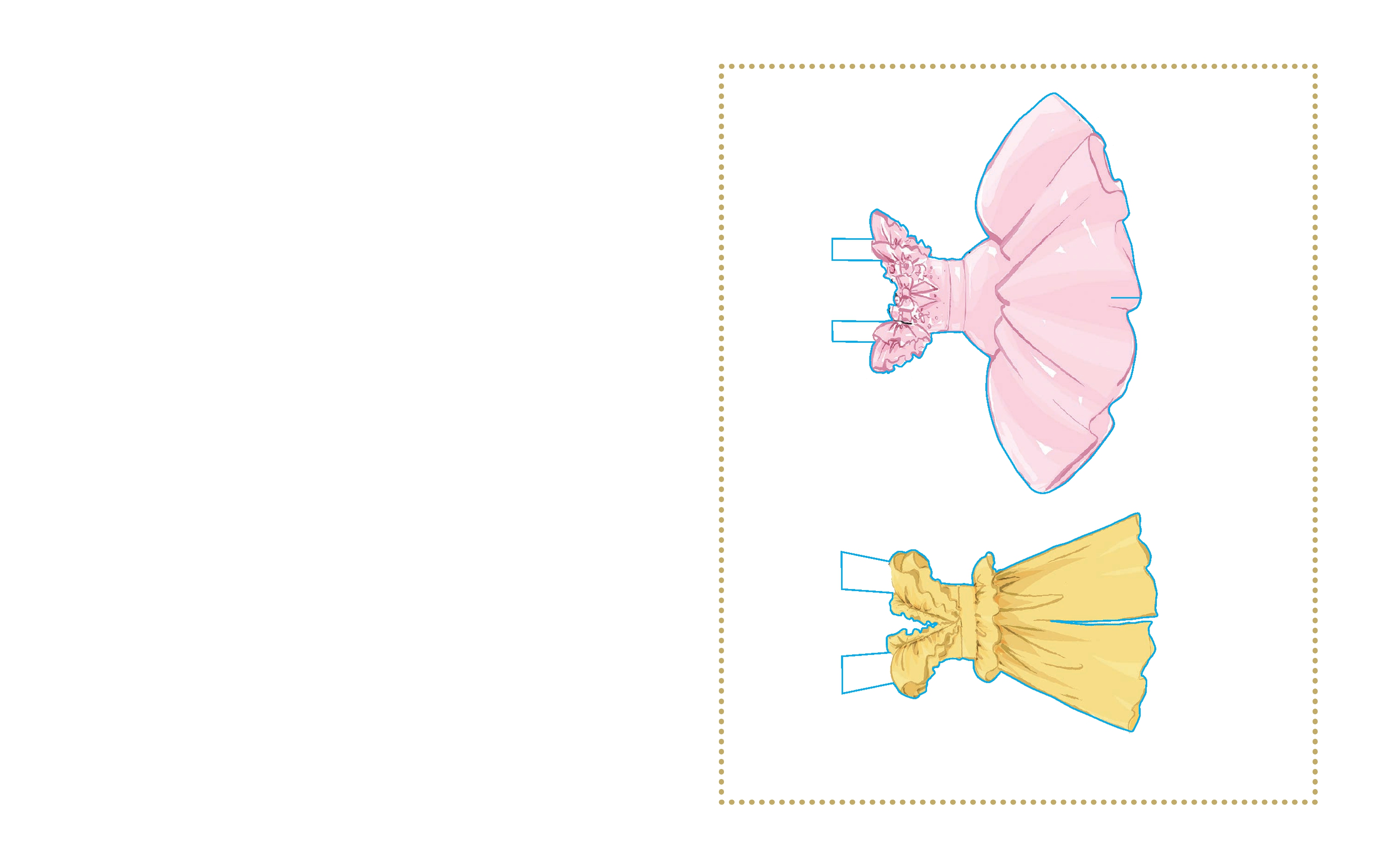 Dress Up Claris! Paper Doll Set