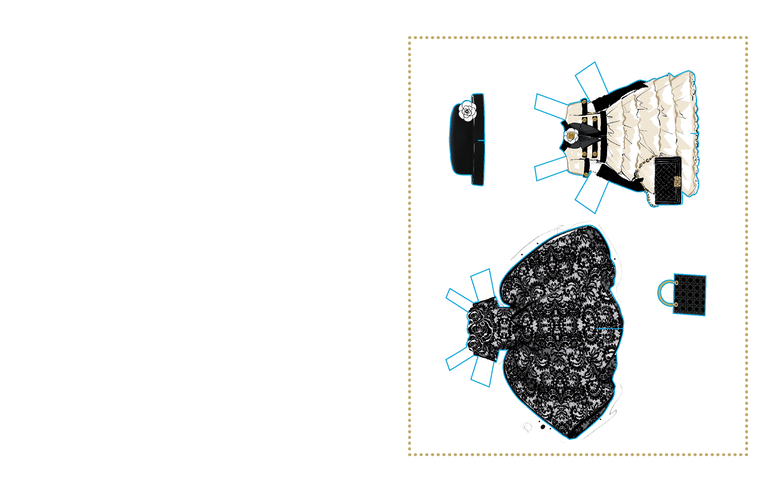 Dress Up Claris! Paper Doll Set