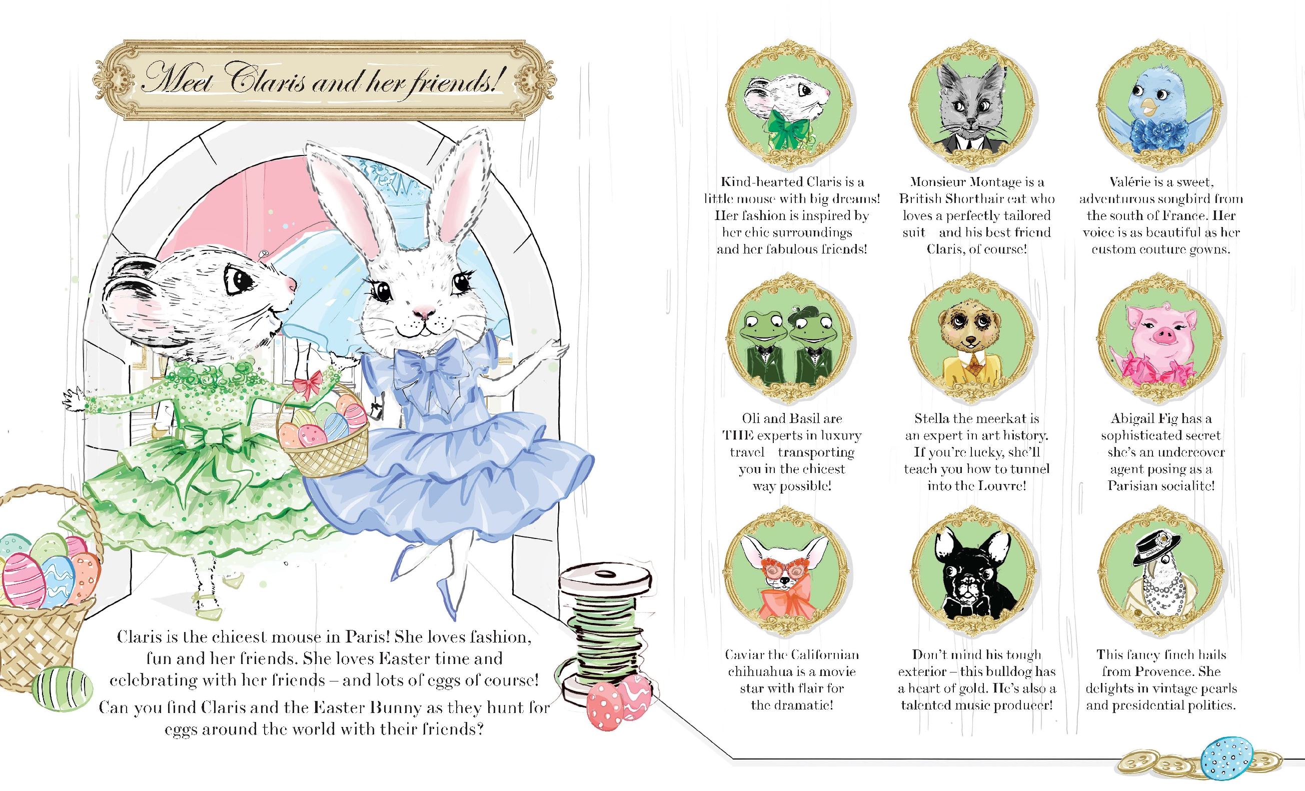 Where is Claris at Easter!