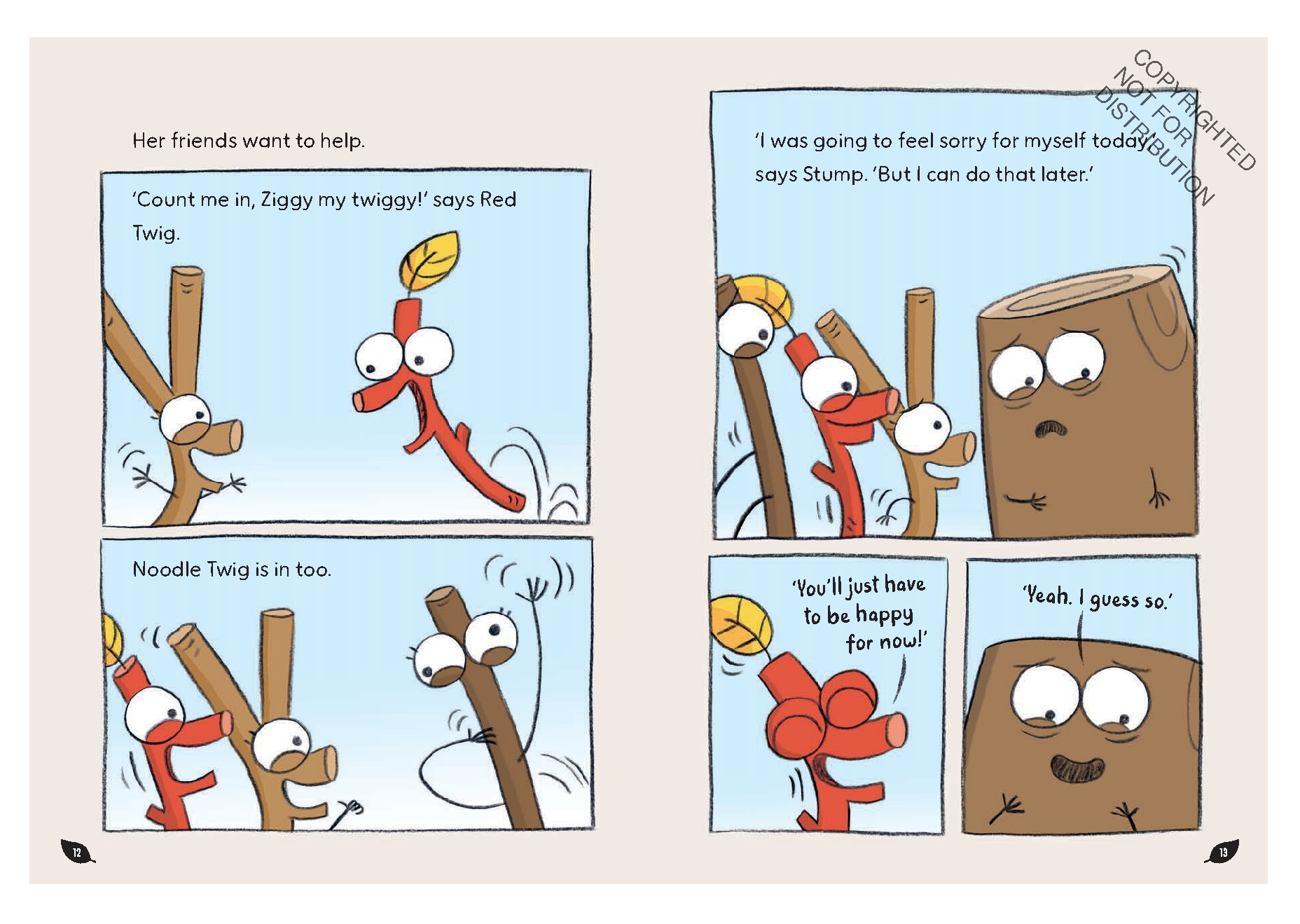 Twig Friends Stick Together