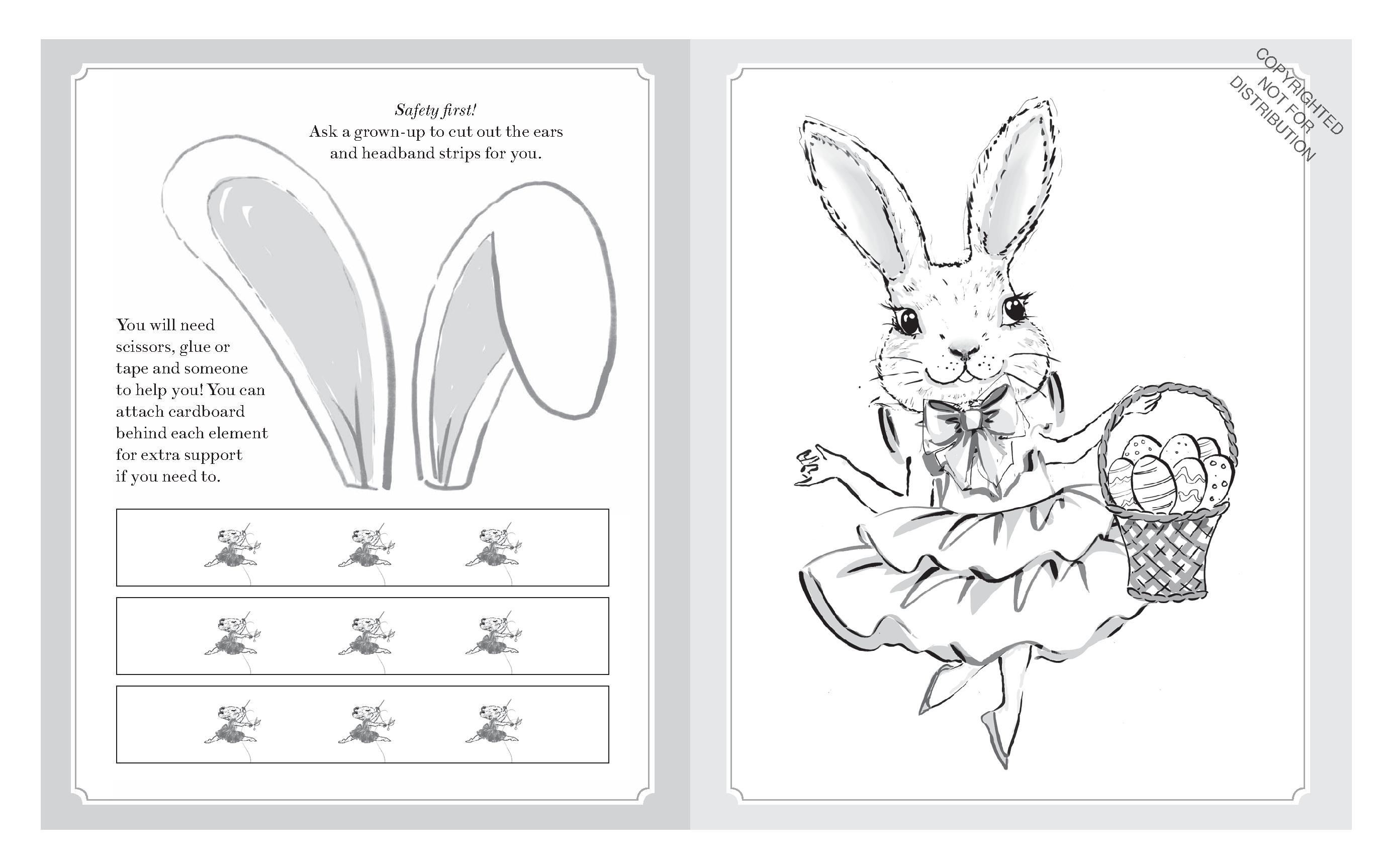 Color with Claris at Easter!