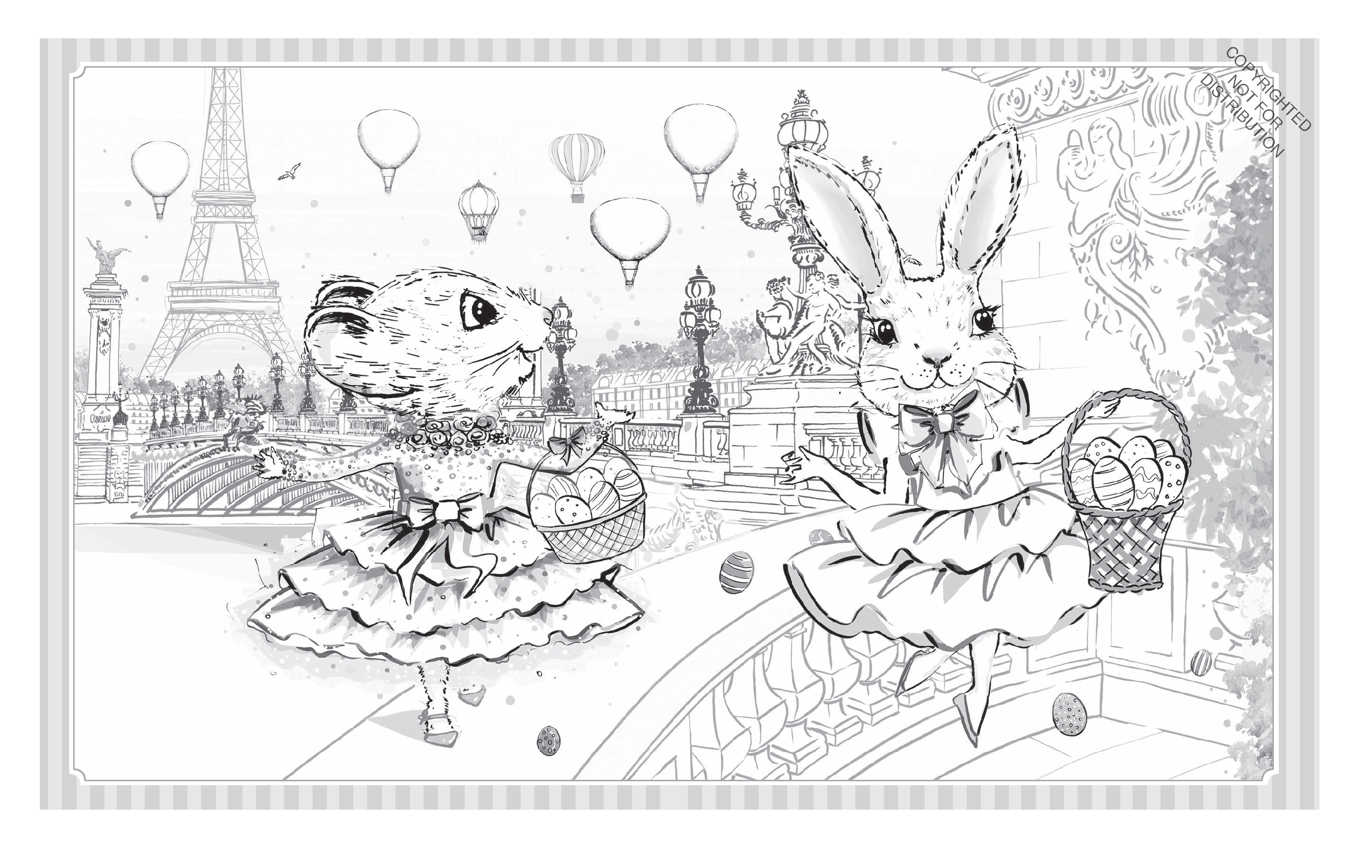 Color with Claris at Easter!