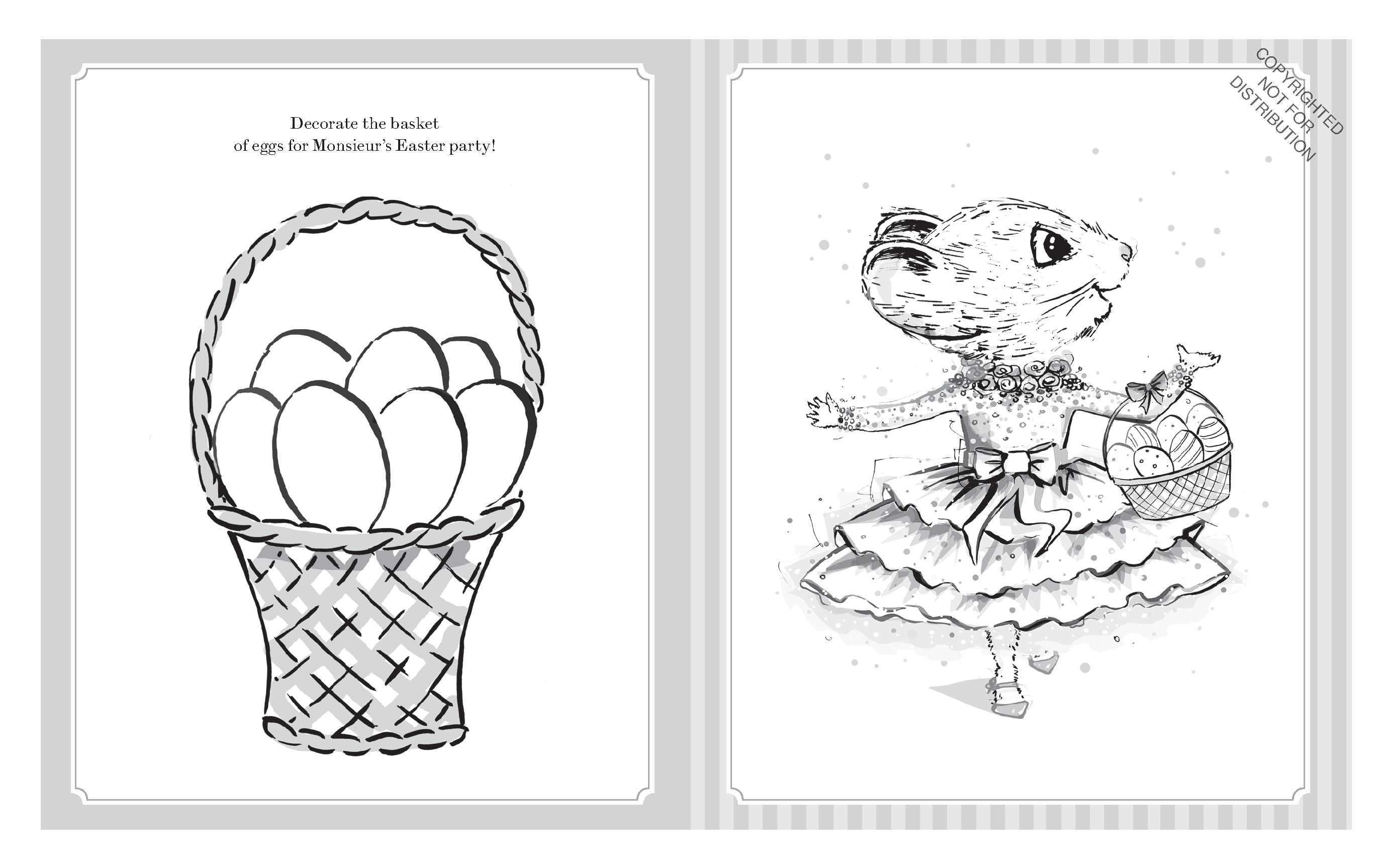 Color with Claris at Easter!