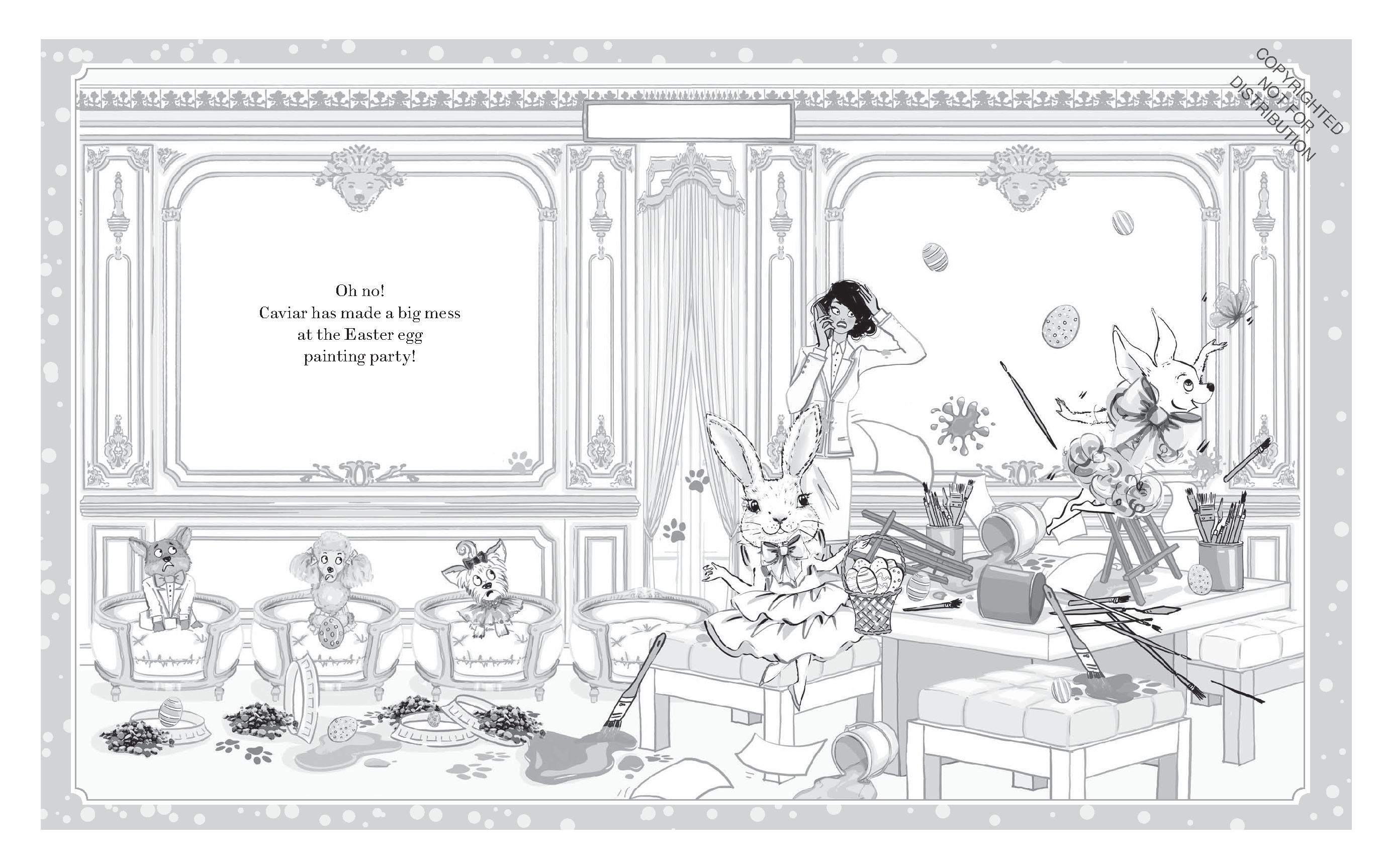 Color with Claris at Easter!