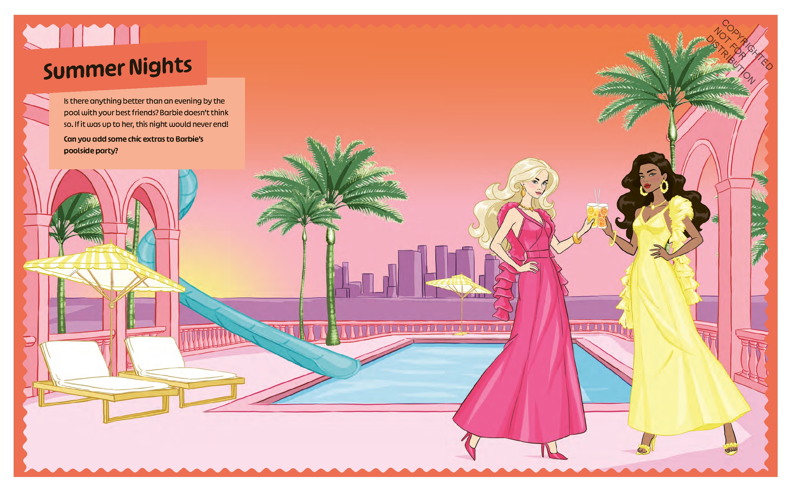 Barbie: Dress-Up Sticker Book