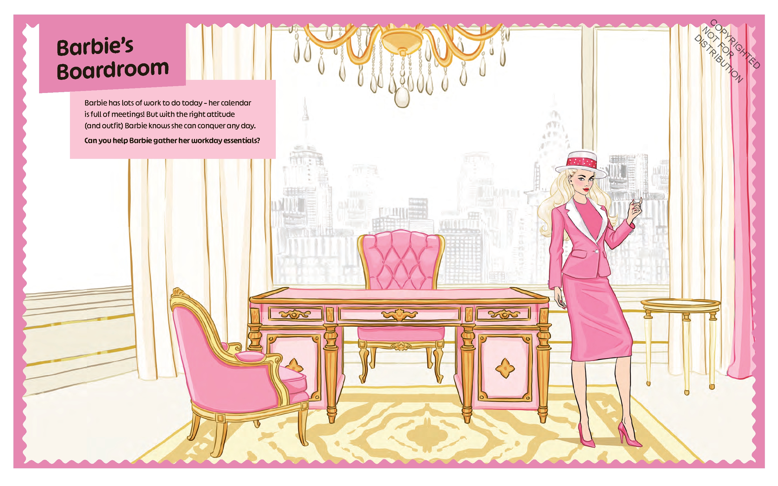 Barbie: Dress-Up Sticker Book