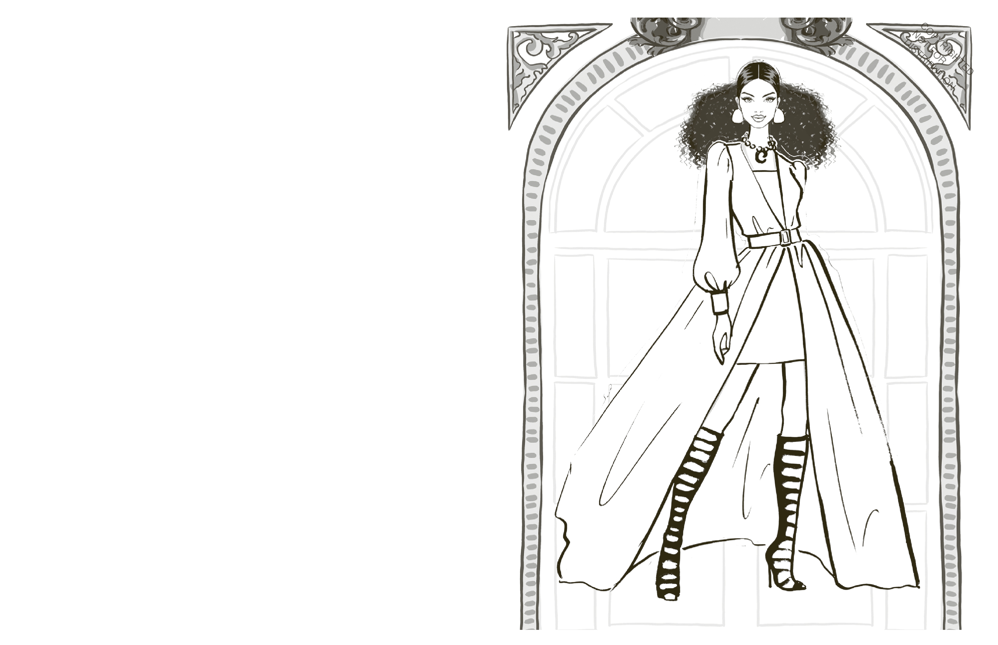 Barbie: Color-Your-Own Art