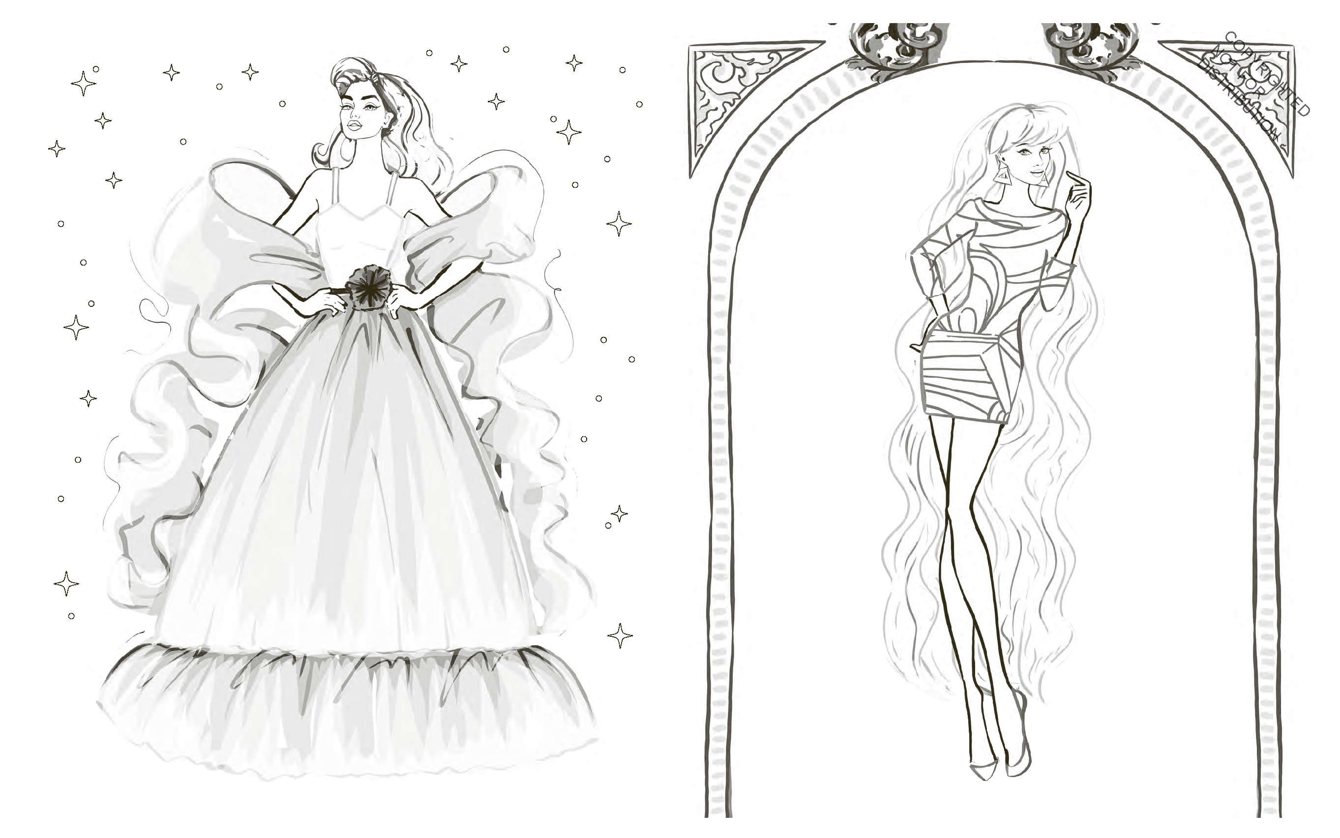 Barbie: Luxe Coloring