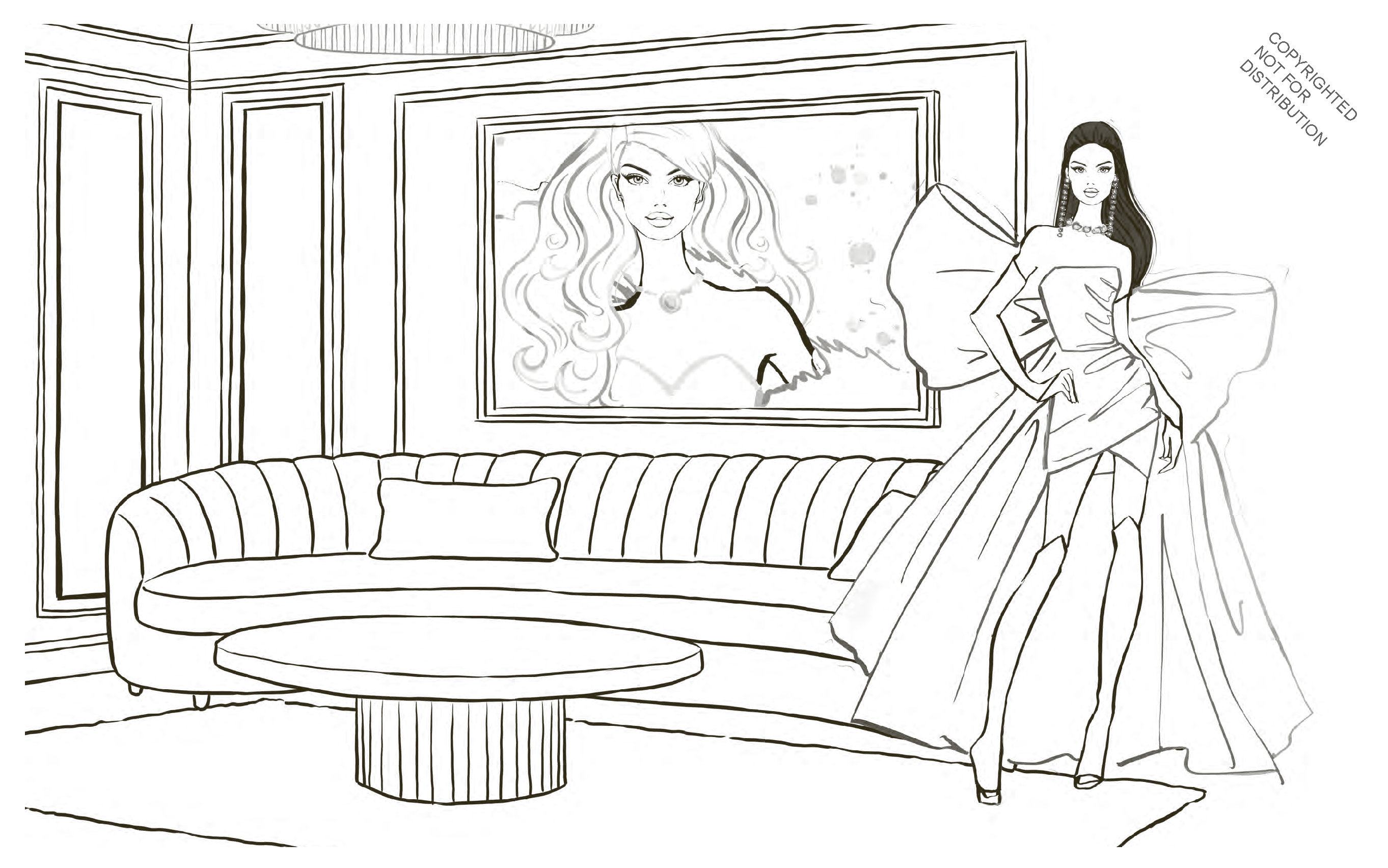 Barbie: Luxe Coloring