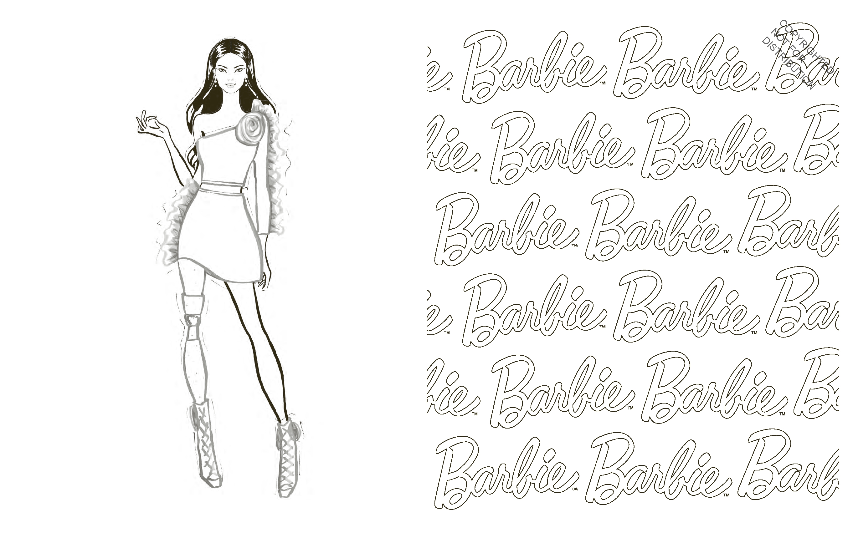 Barbie: Luxe Coloring