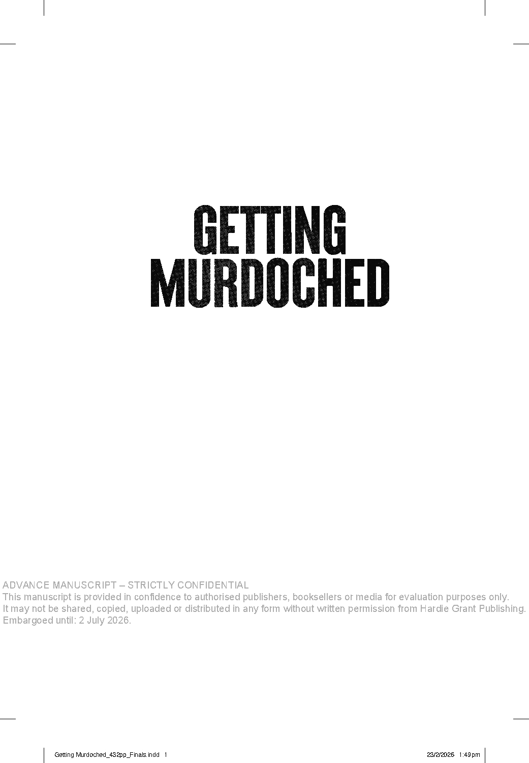 Getting Murdoched