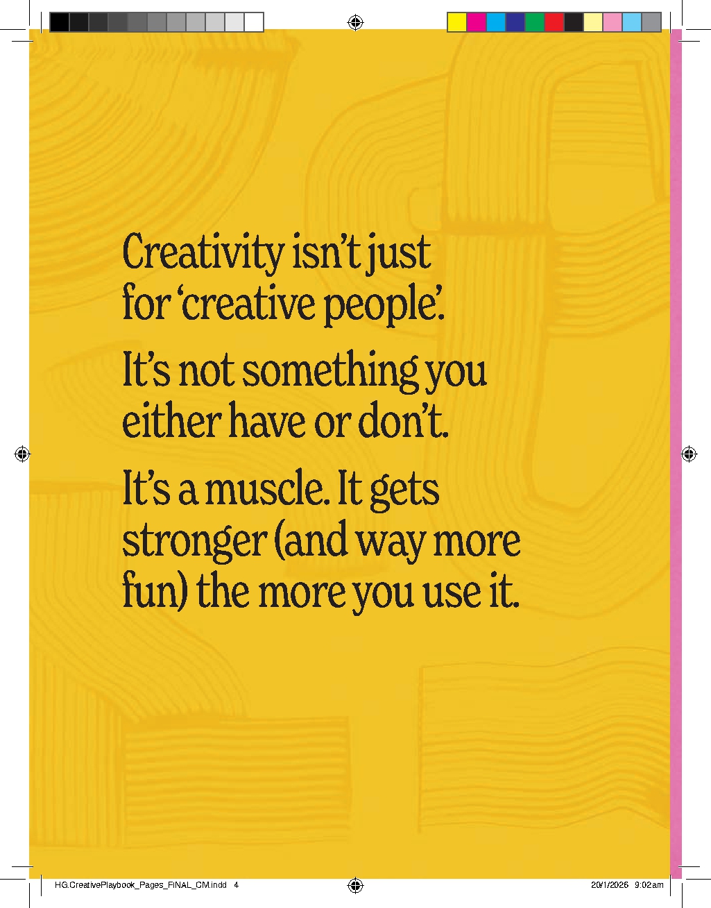 The Creative Playbook
