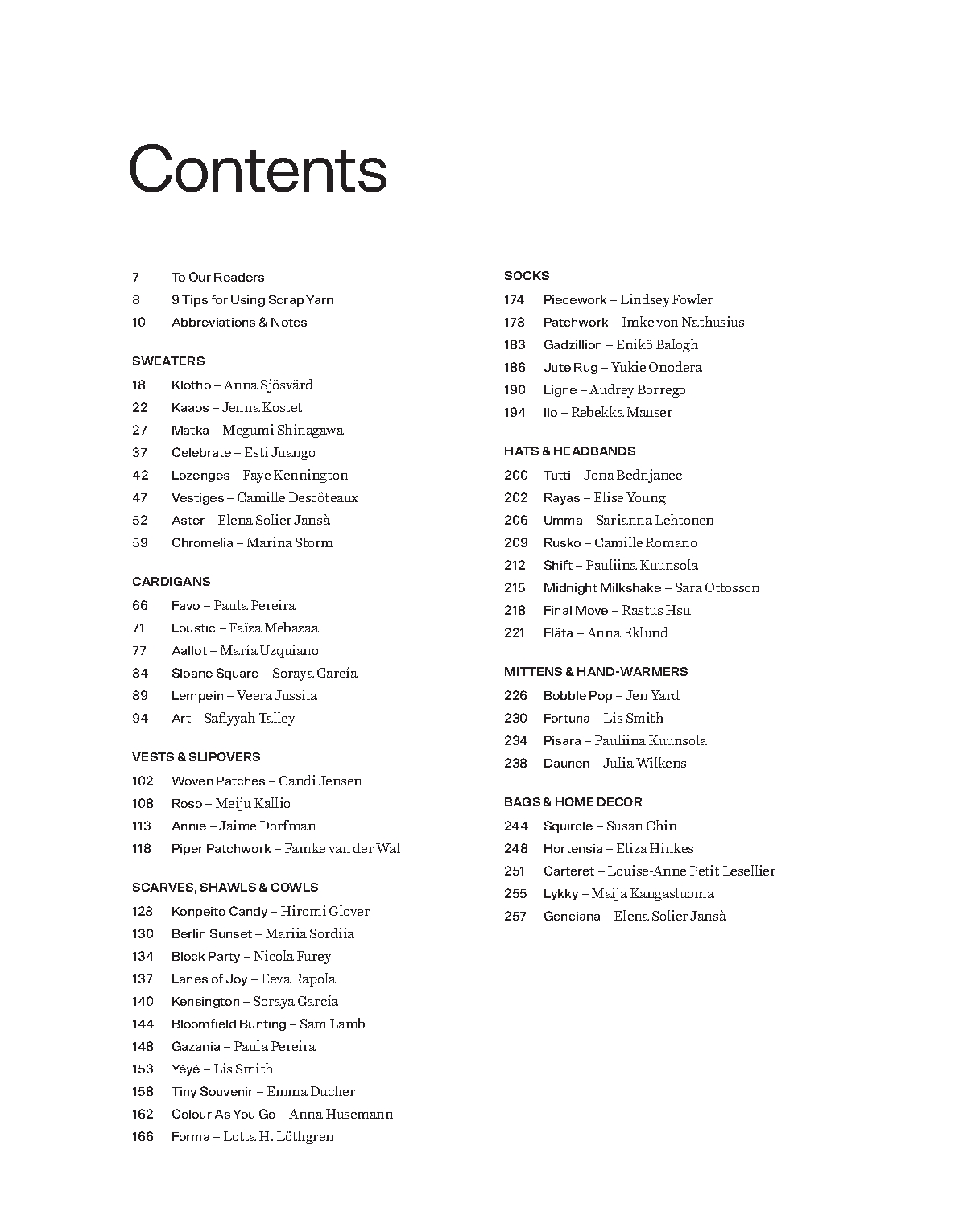 52 Weeks of Scrap Yarn