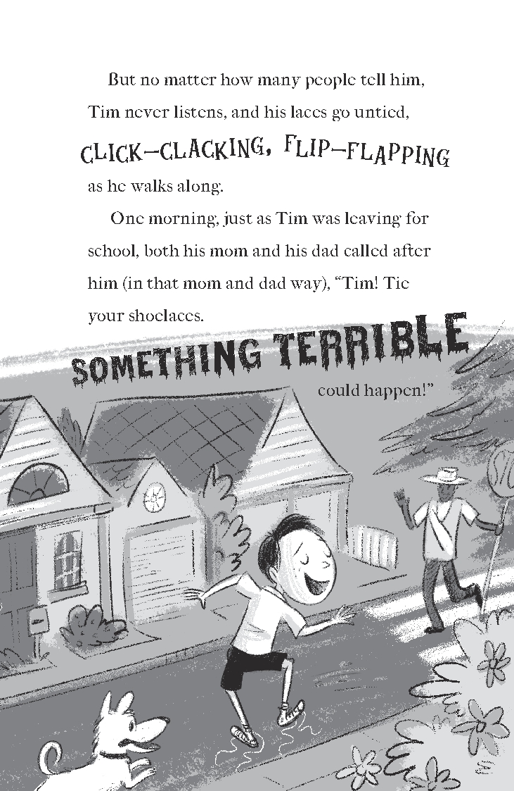 Tim Tie-Your-Shoelaces