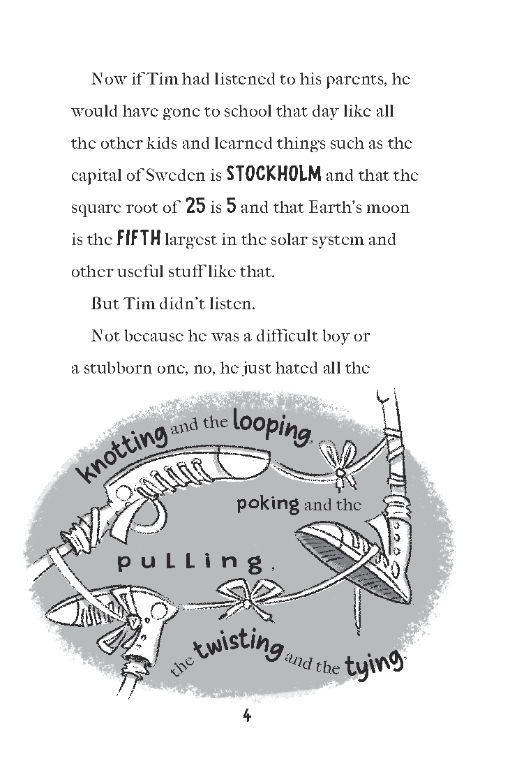 Tim Tie-Your-Shoelaces