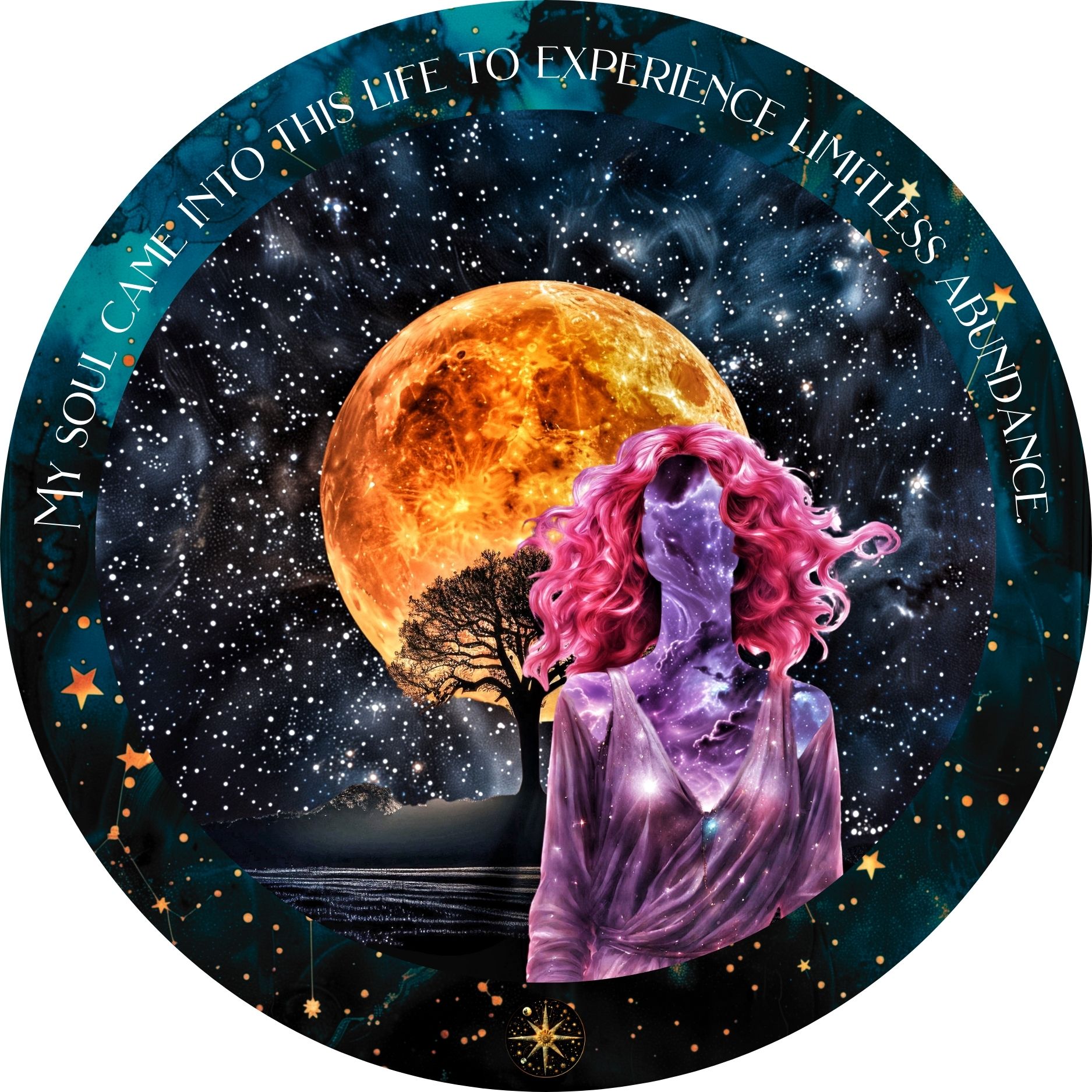 Cosmic Wealth Codes Affirmation Deck