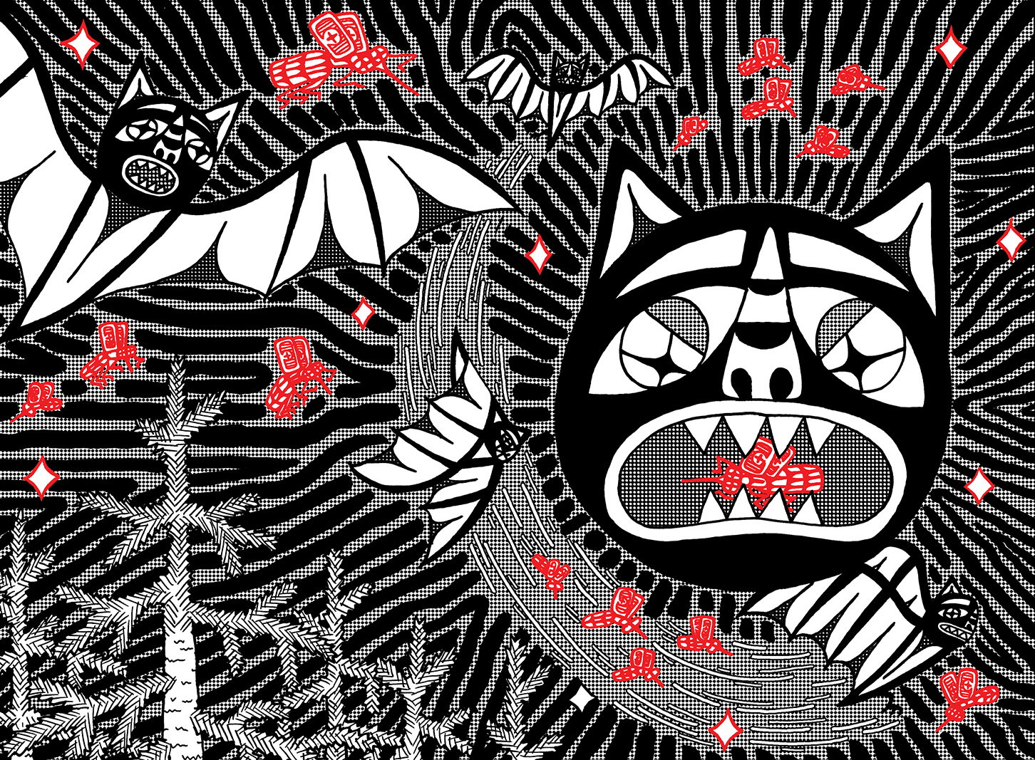 We see stars only at night