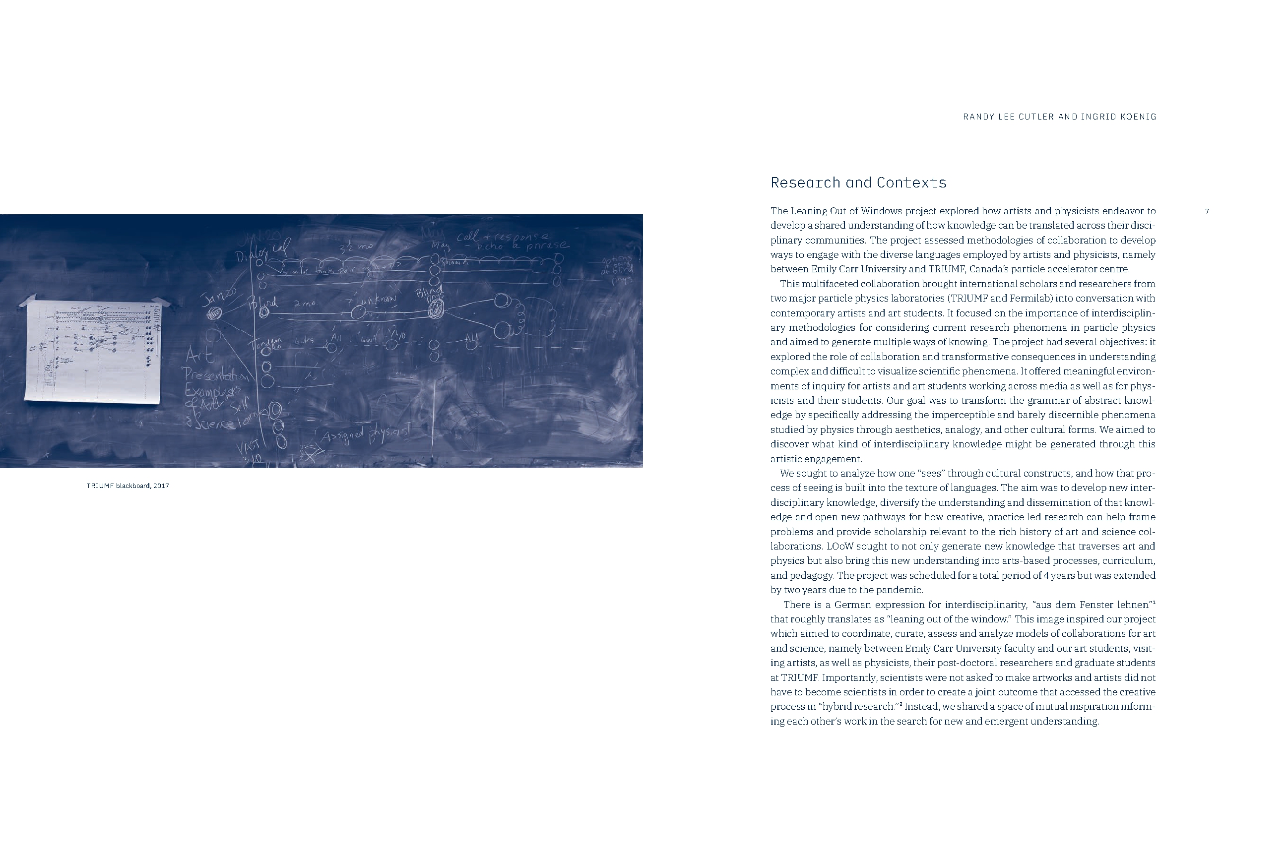 Leaning Out of Windows