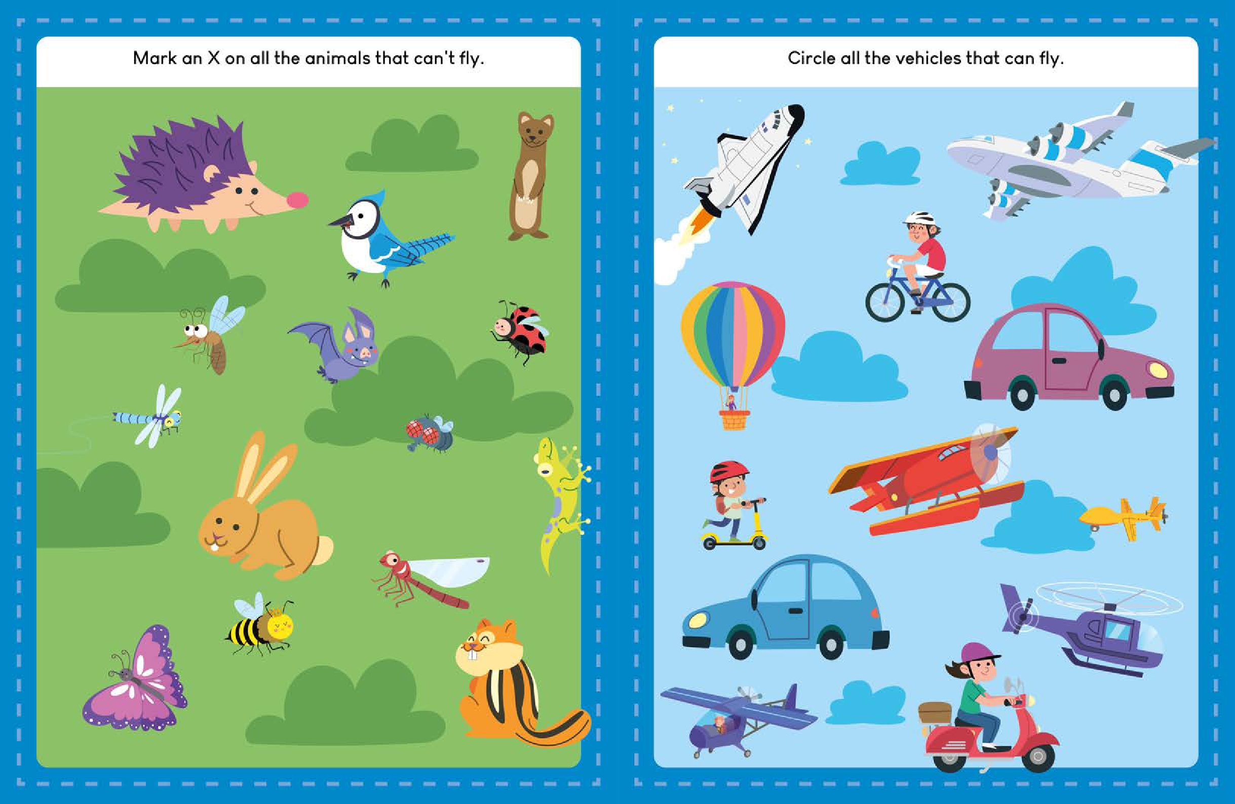 Wipe-Clean Activity Book Early Learning