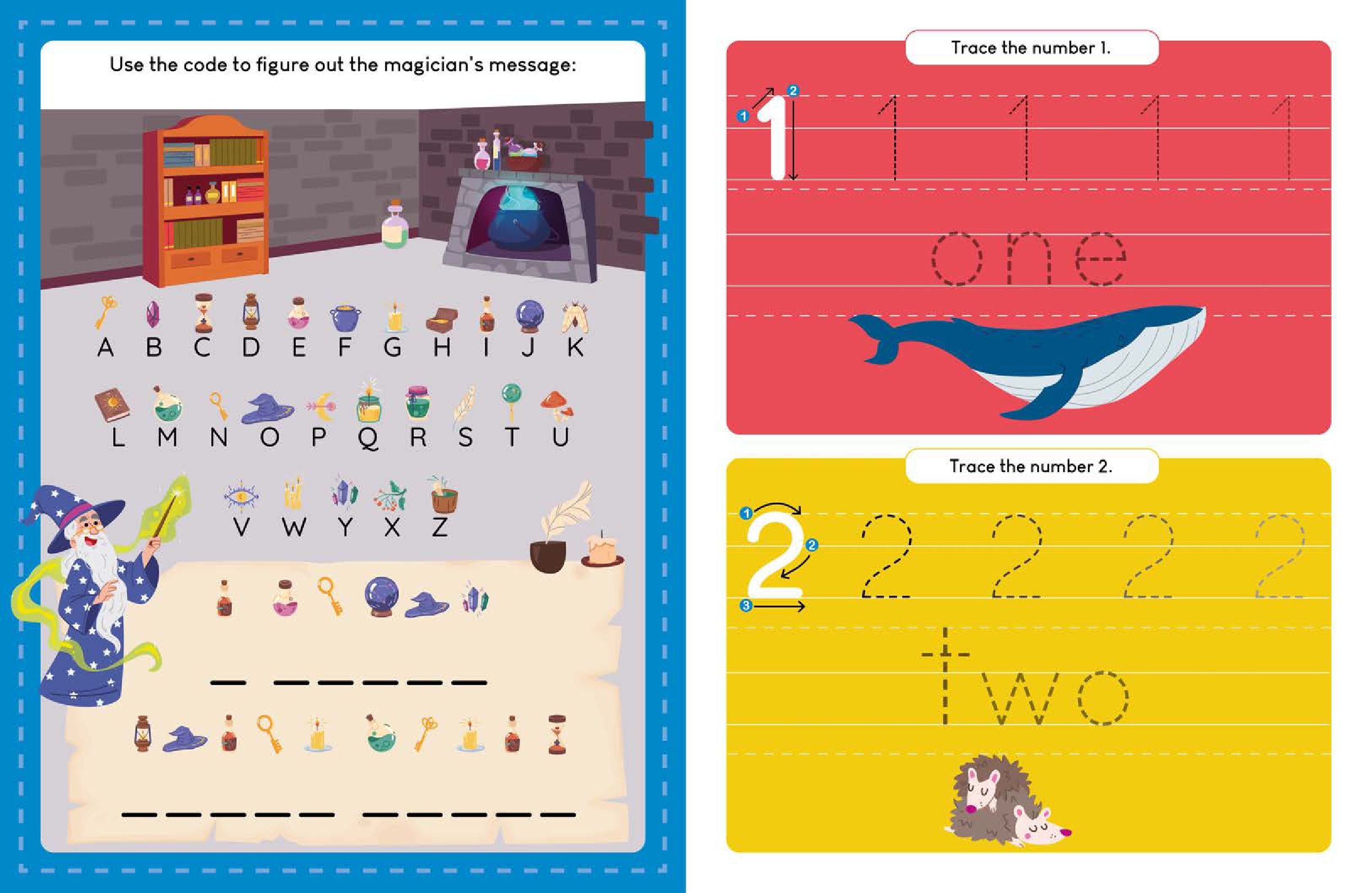 Wipe-Clean Activity Book Early Learning