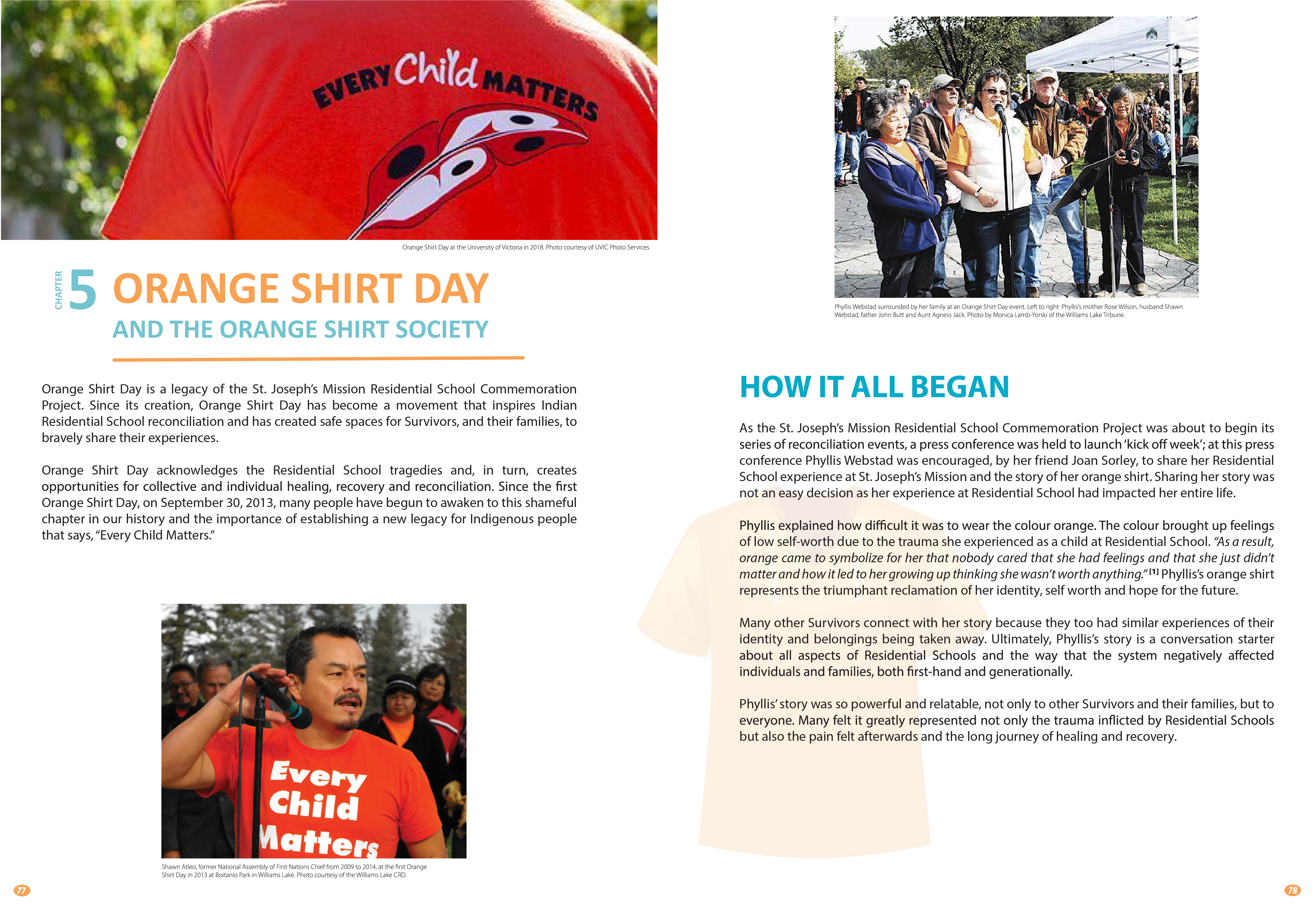 Orange Shirt Day: Every Child Matters