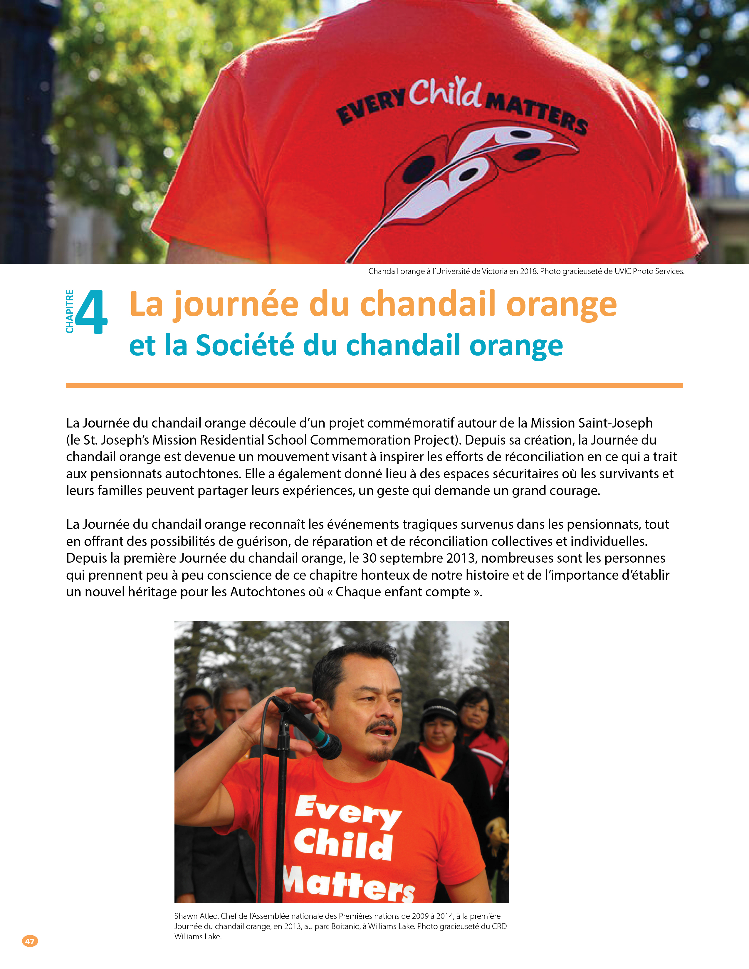 La journee du chandail orange
