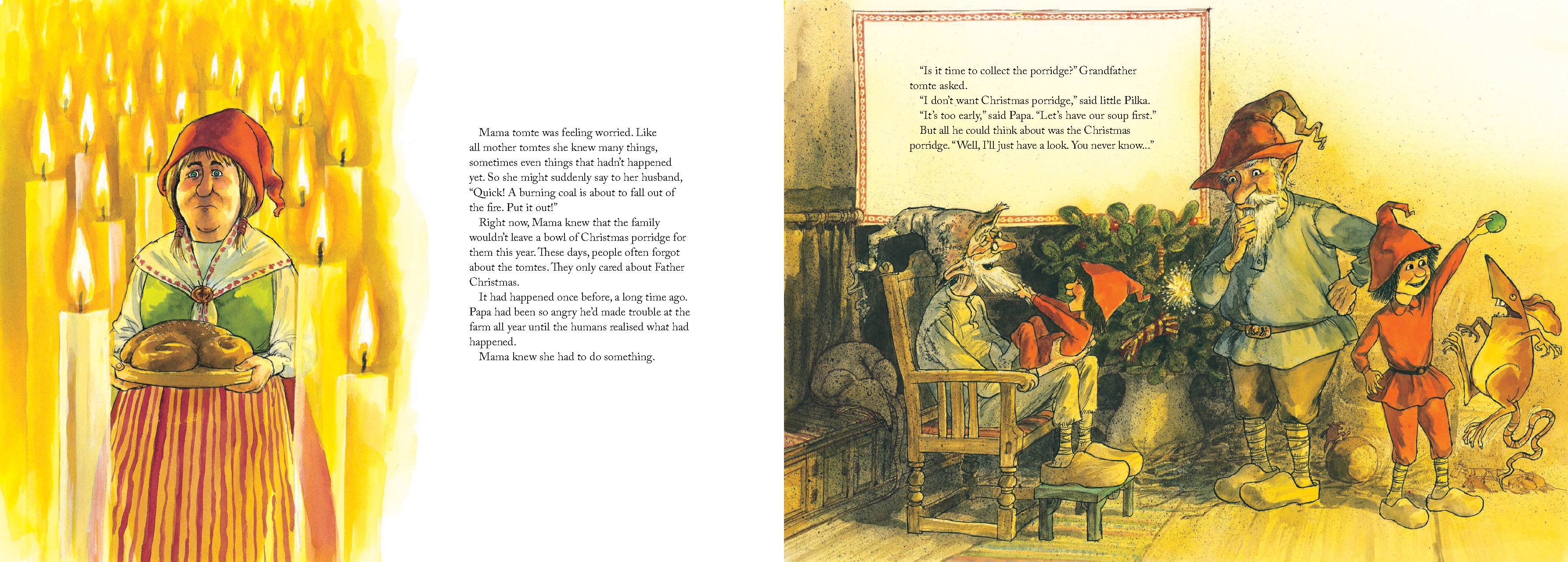 The Tomtes' Christmas Porridge