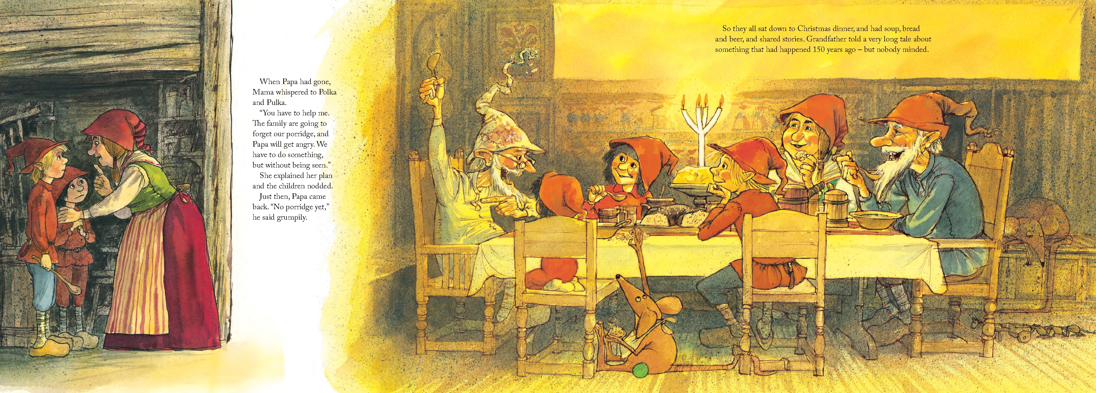 The Tomtes' Christmas Porridge