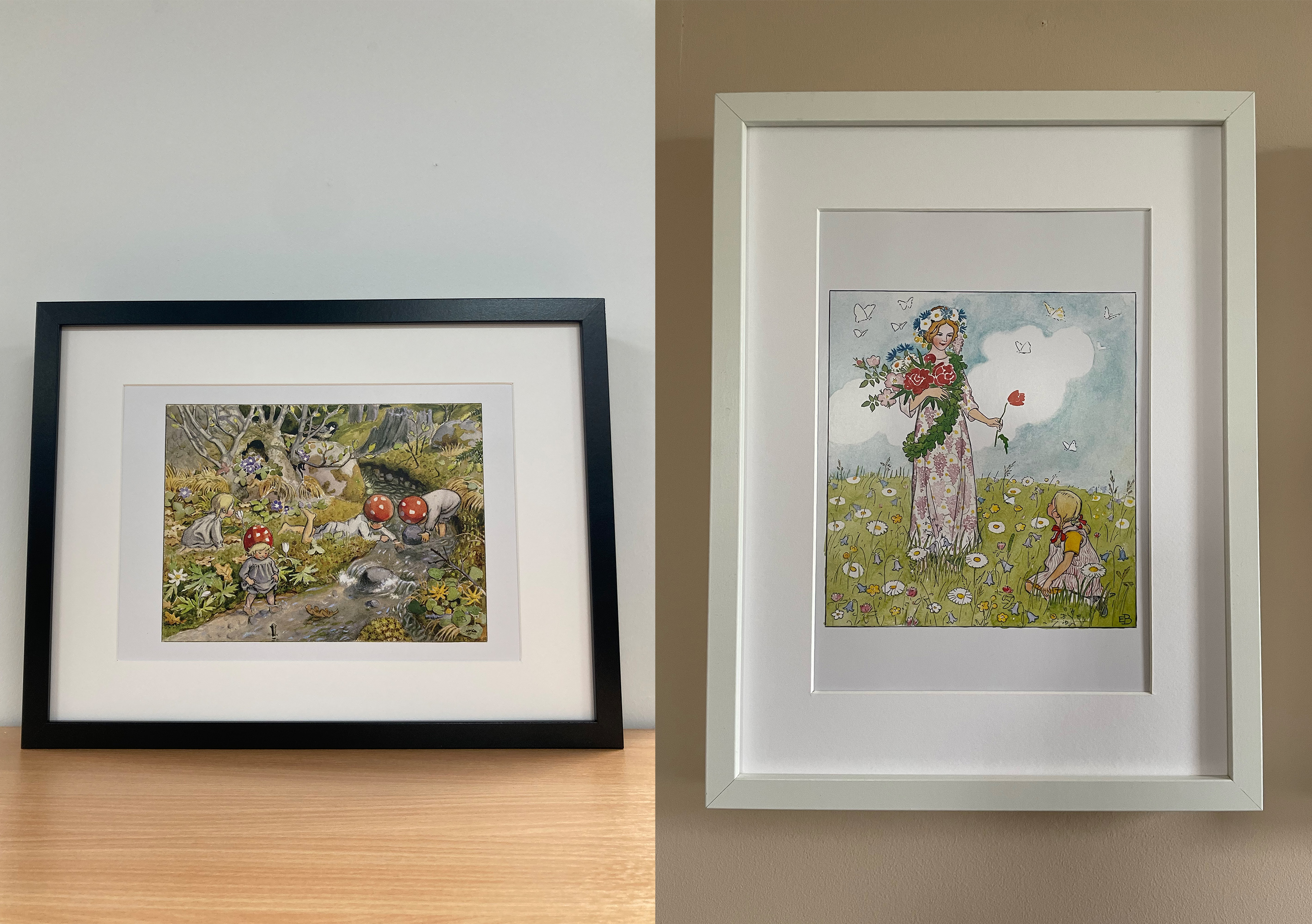 The Art of Elsa Beskow: 20 Pull-Out Frameable Prints