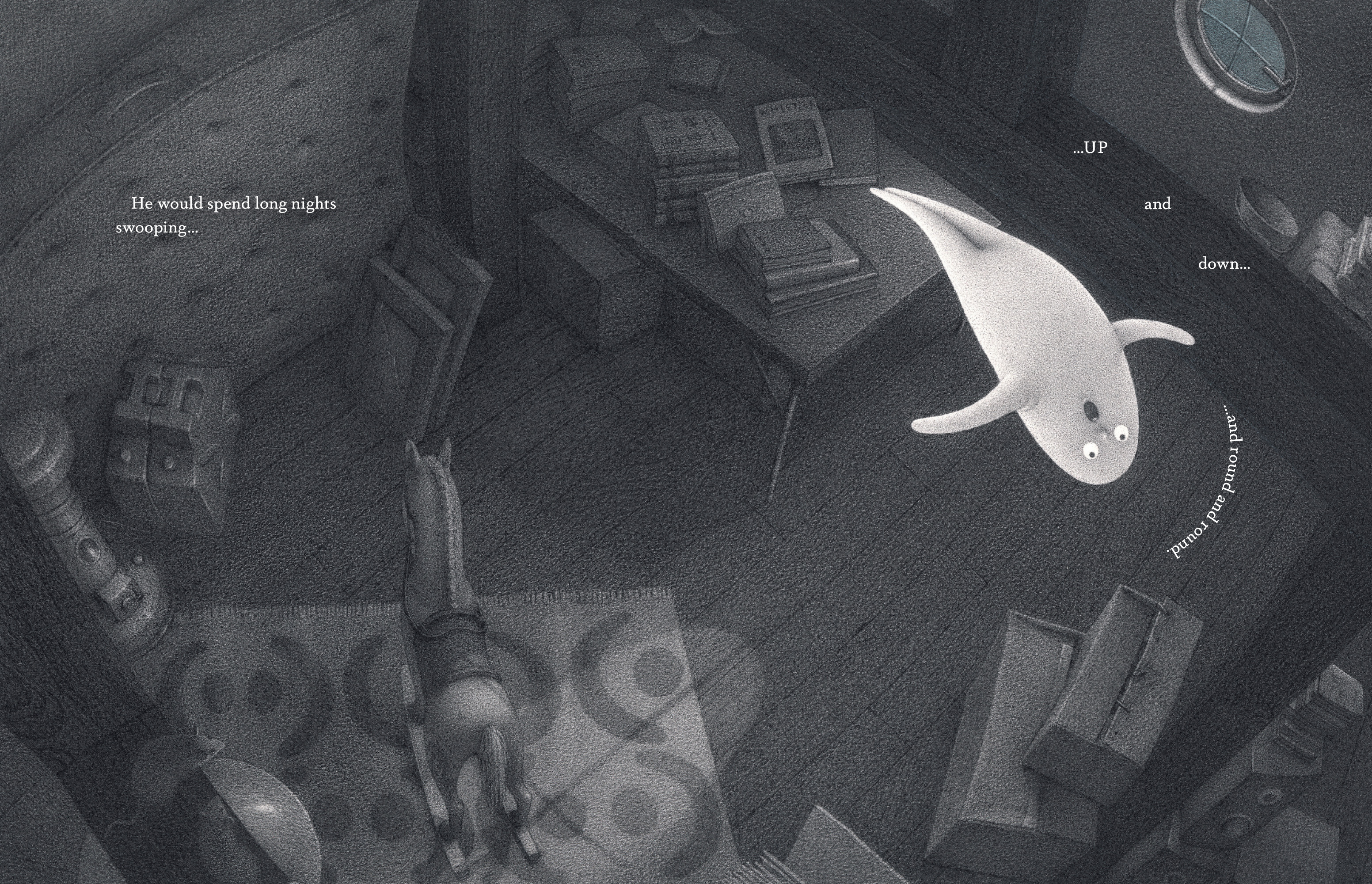 The Grumpy Ghost Upstairs