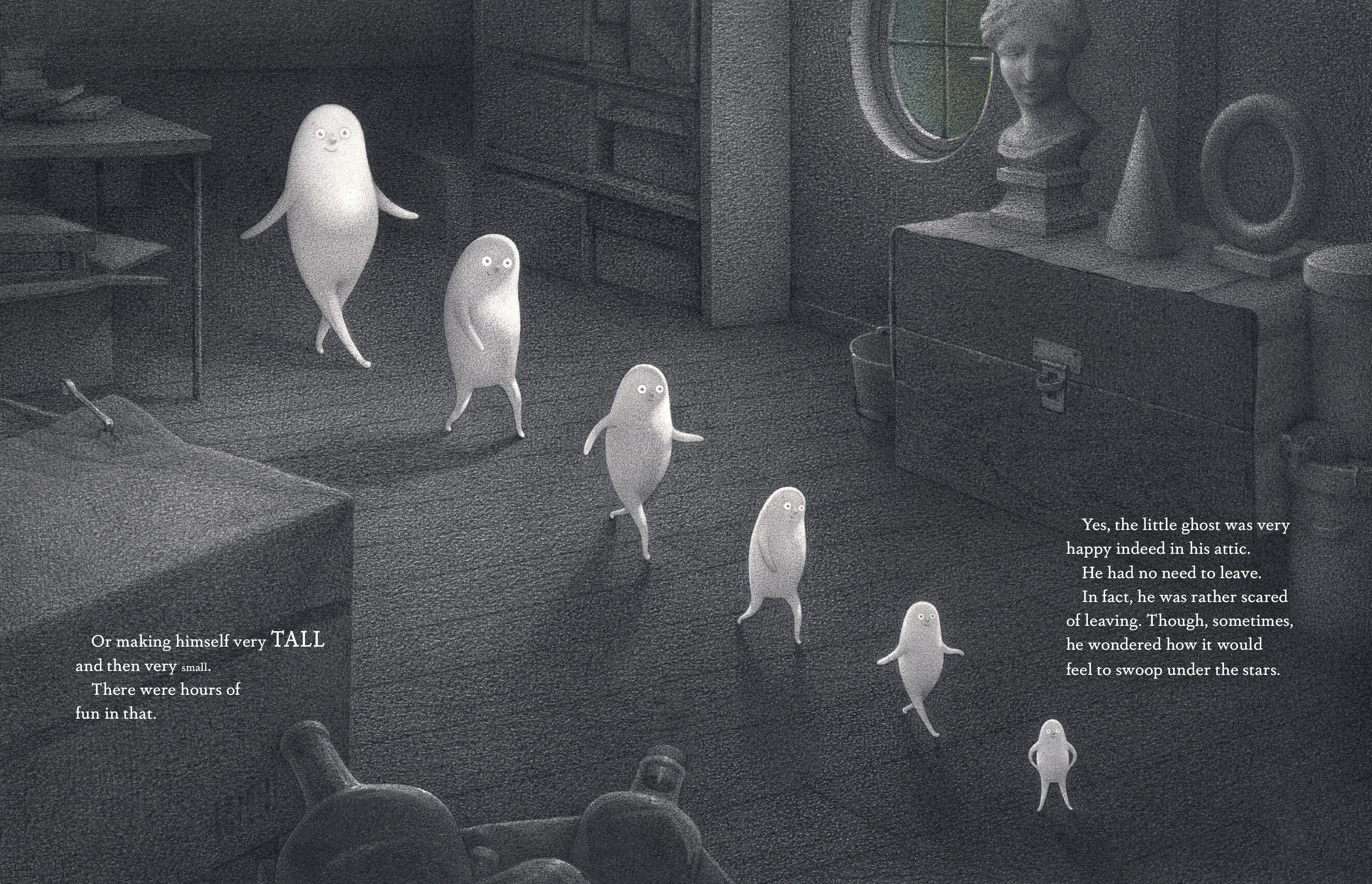 The Grumpy Ghost Upstairs