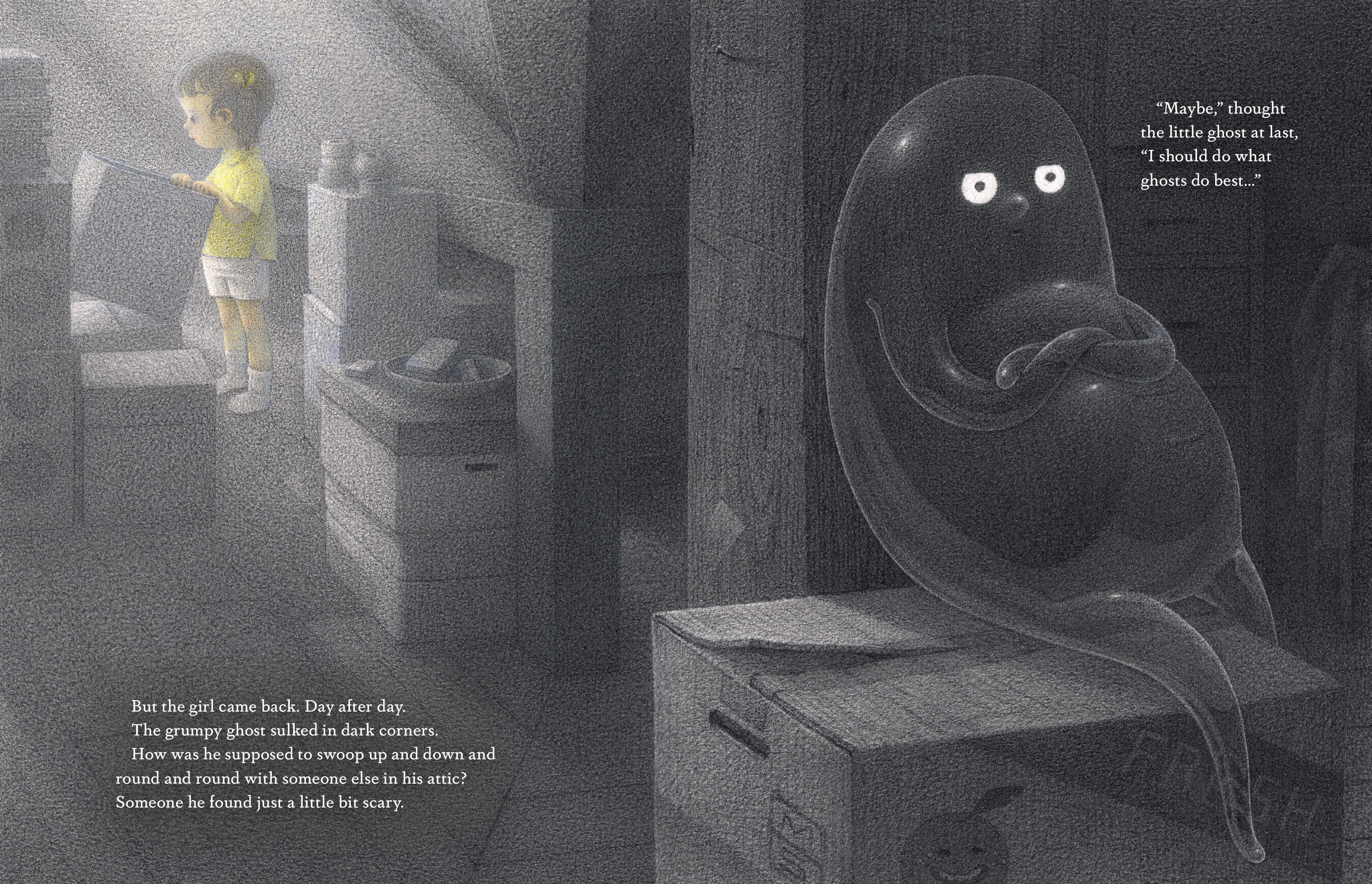 The Grumpy Ghost Upstairs