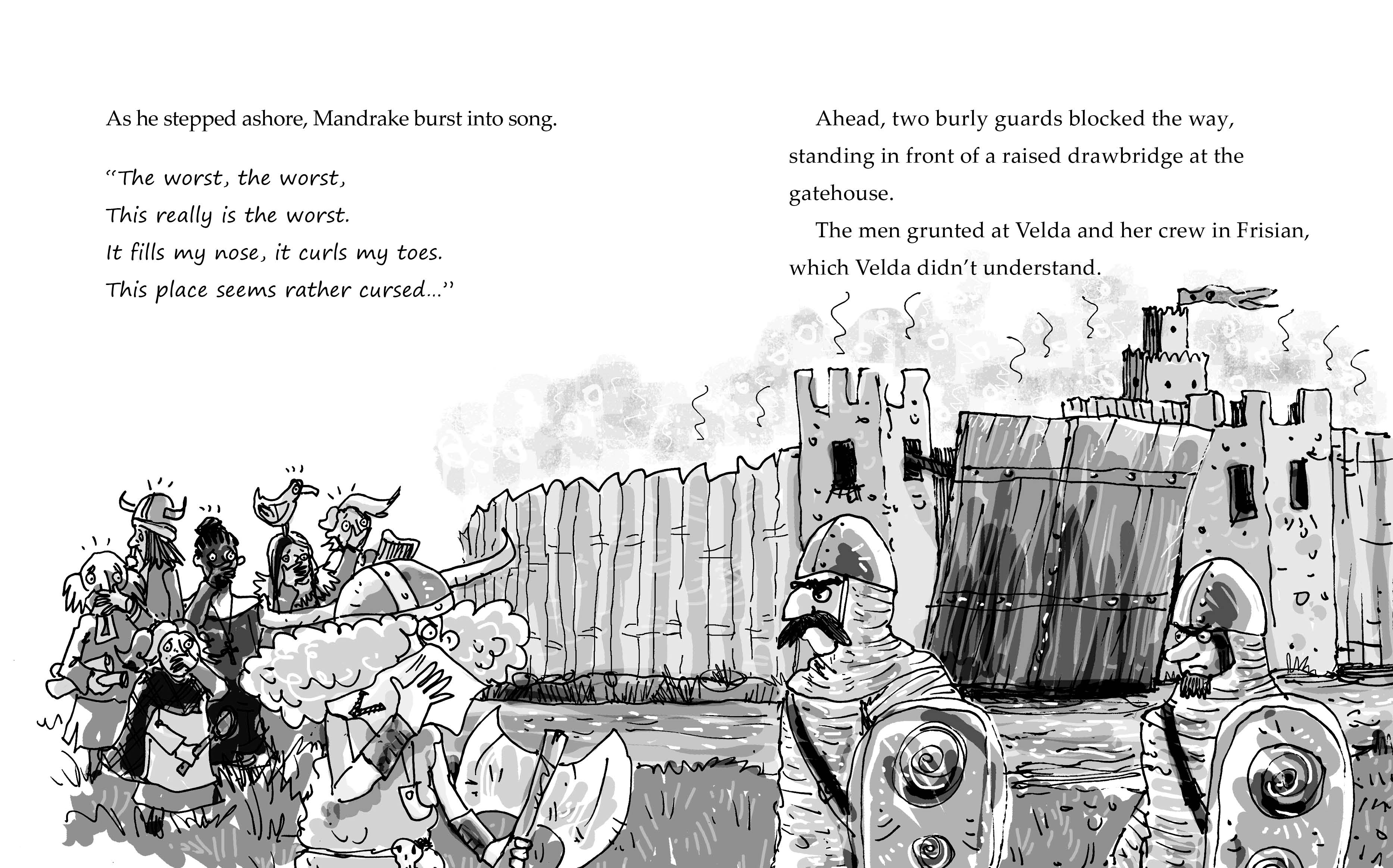 Velda the Awesomest Viking and the Wild Unicorn Chase