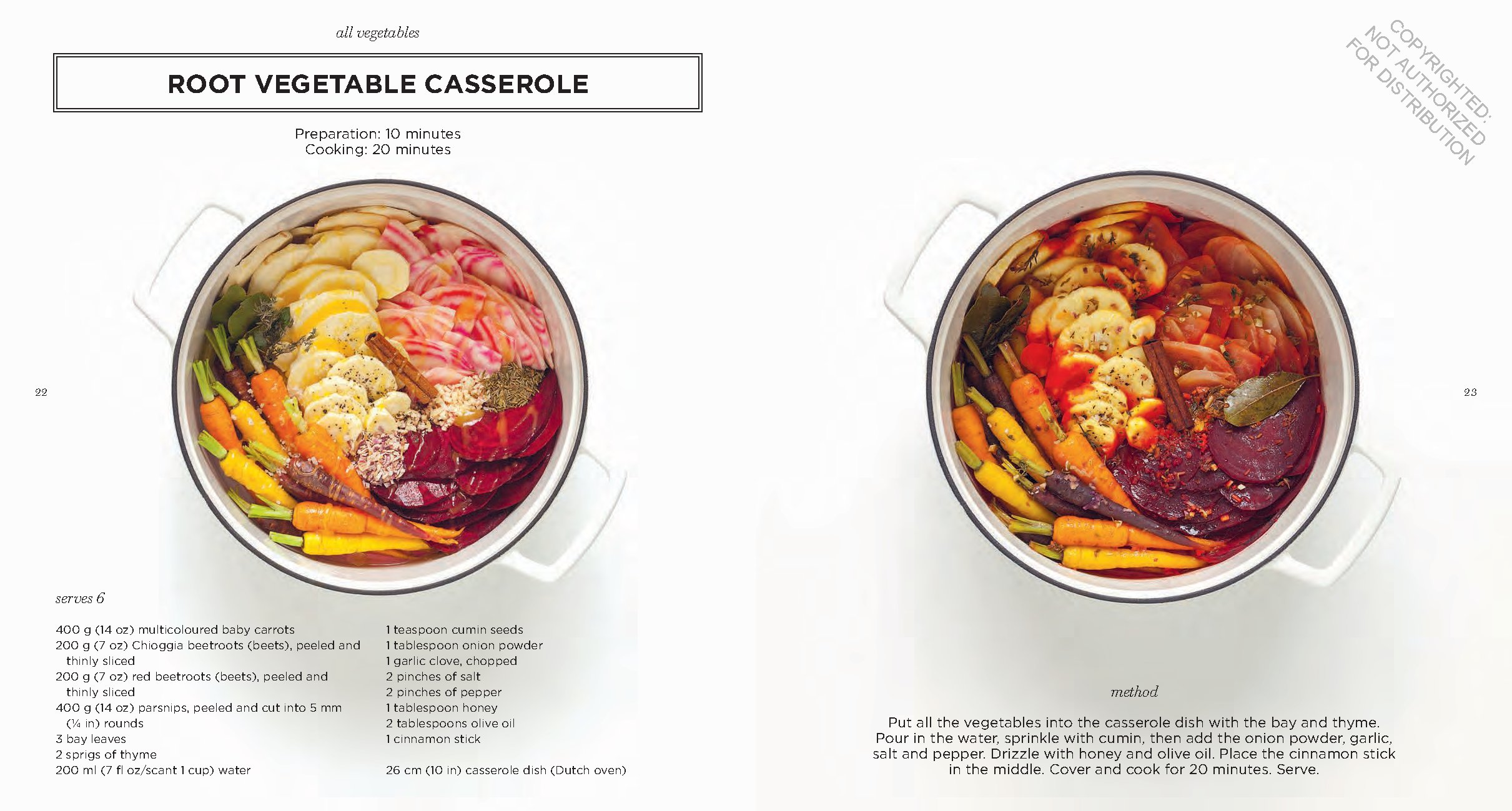 One Pot Vegetarian