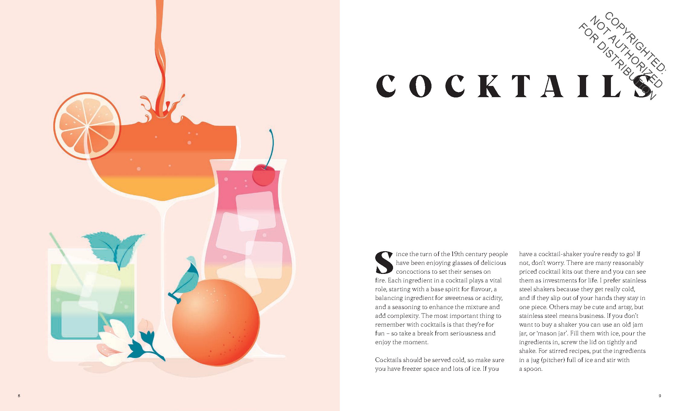 Three Ingredient Cocktails