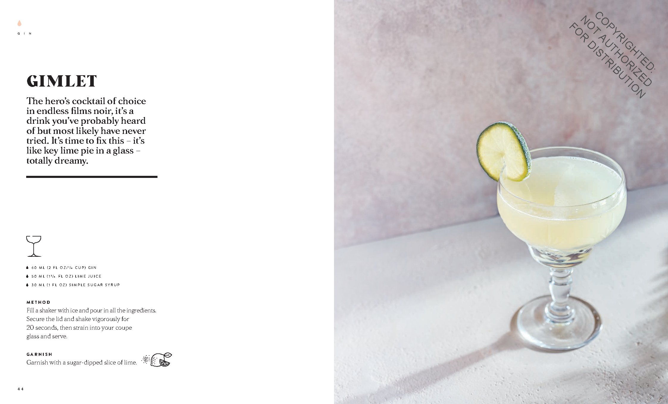 Three Ingredient Cocktails