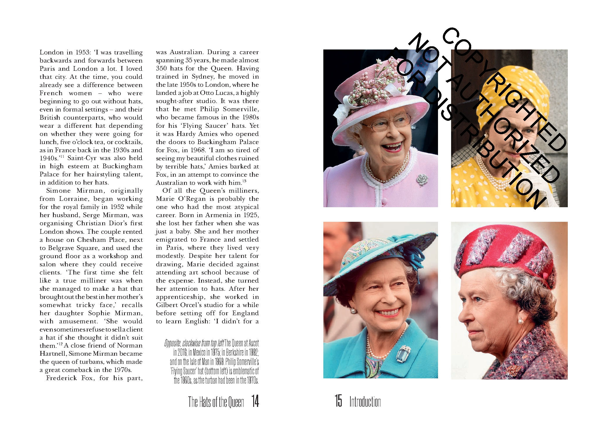 The Hats of the Queen