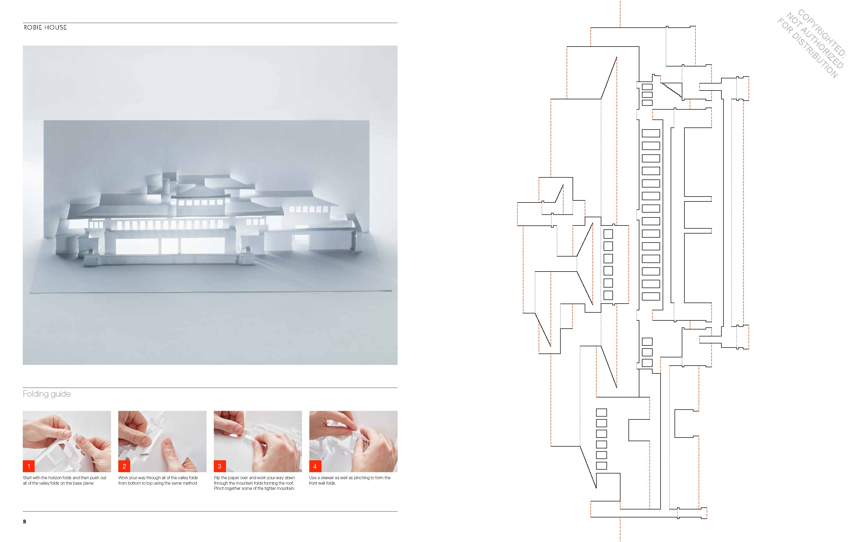 Frank Lloyd Wright Paper Models